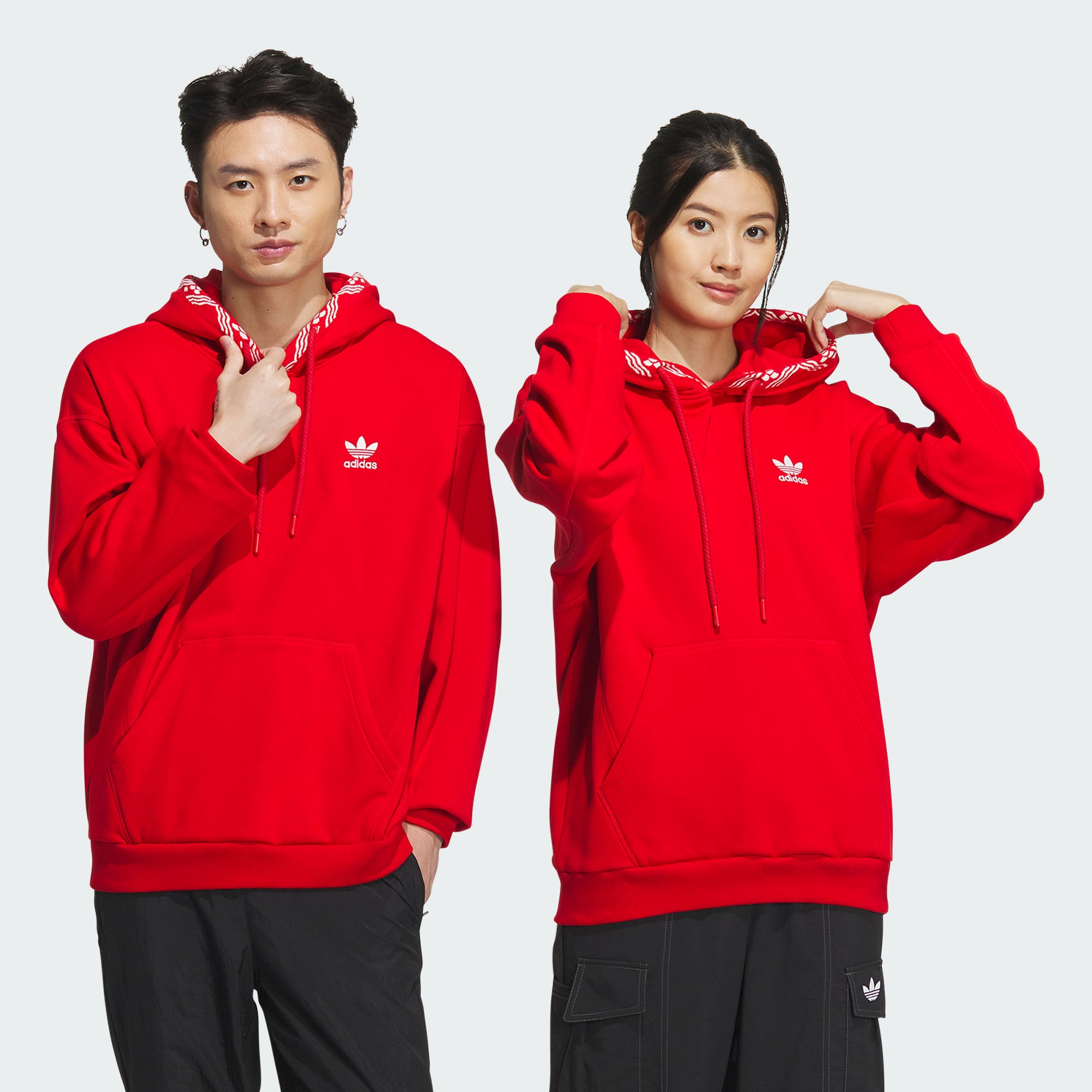 Худи adidas CHINESE NEW YEAR HOODIE красное