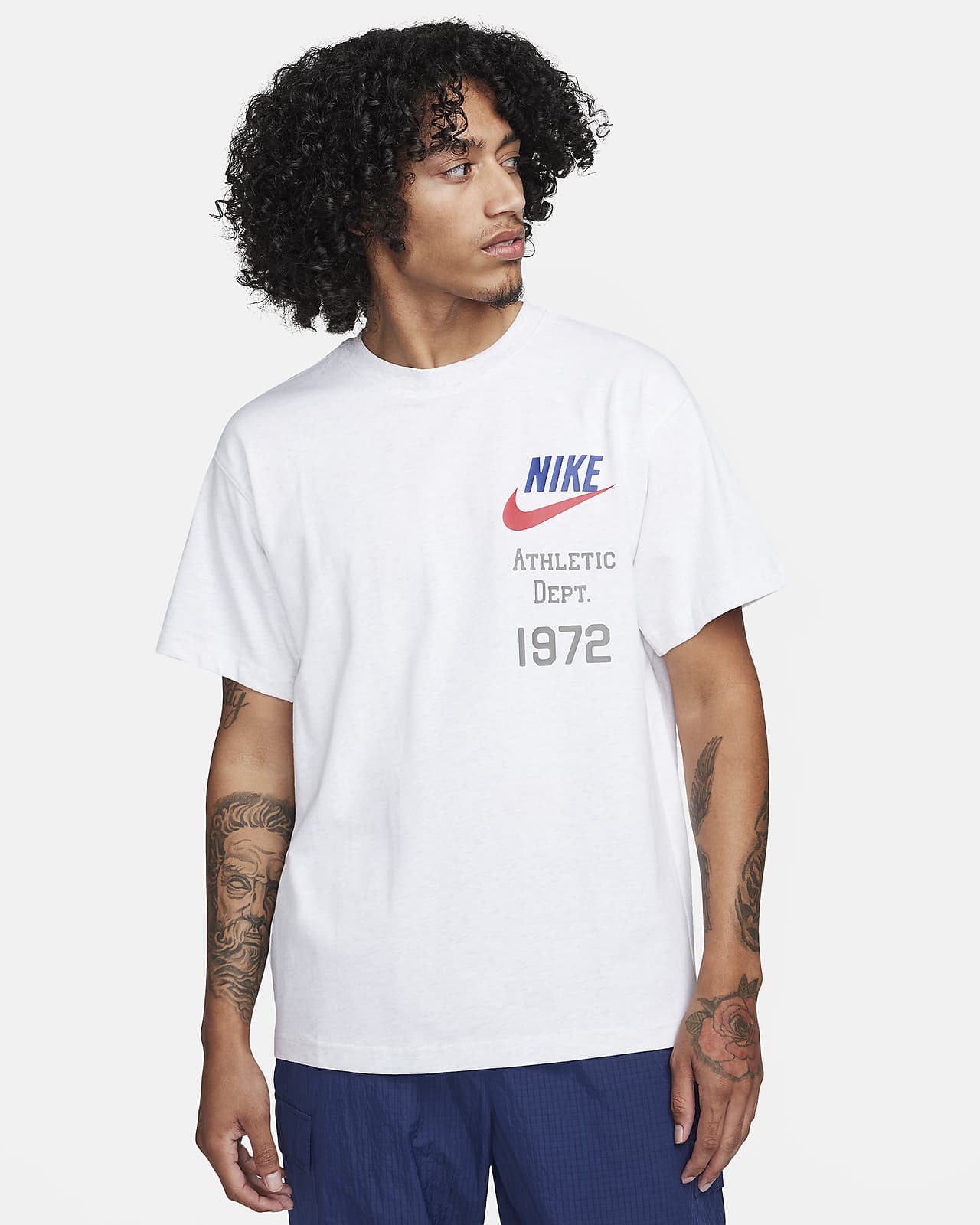 Мужская рубашка Nike Sportswear серая