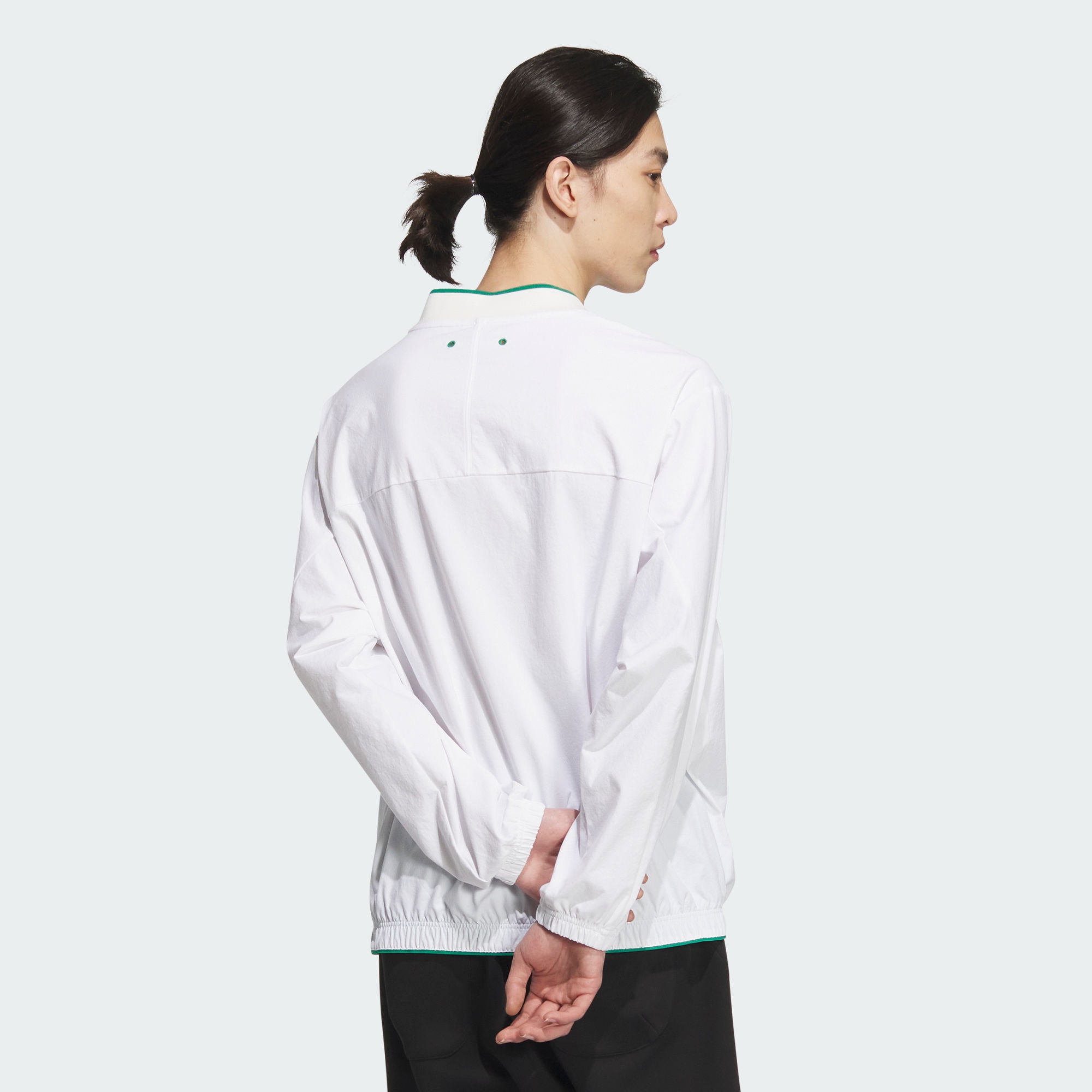 Мужской свитшот adidas VERBIAGE WOVEN SWEATSHIRT белый