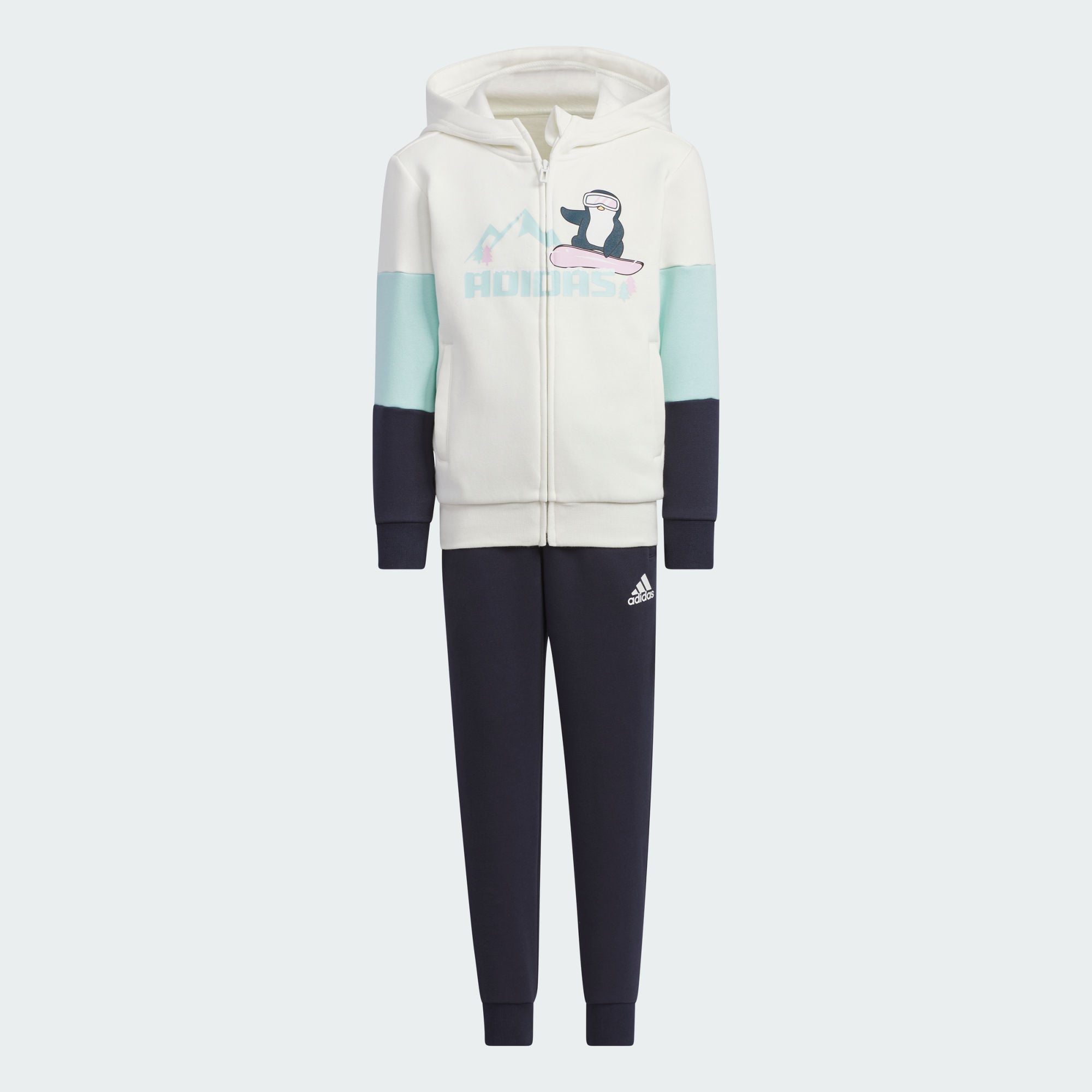 Детский костюм adidas KNIT FULL-ZIP SET TRACK SUIT IN5221