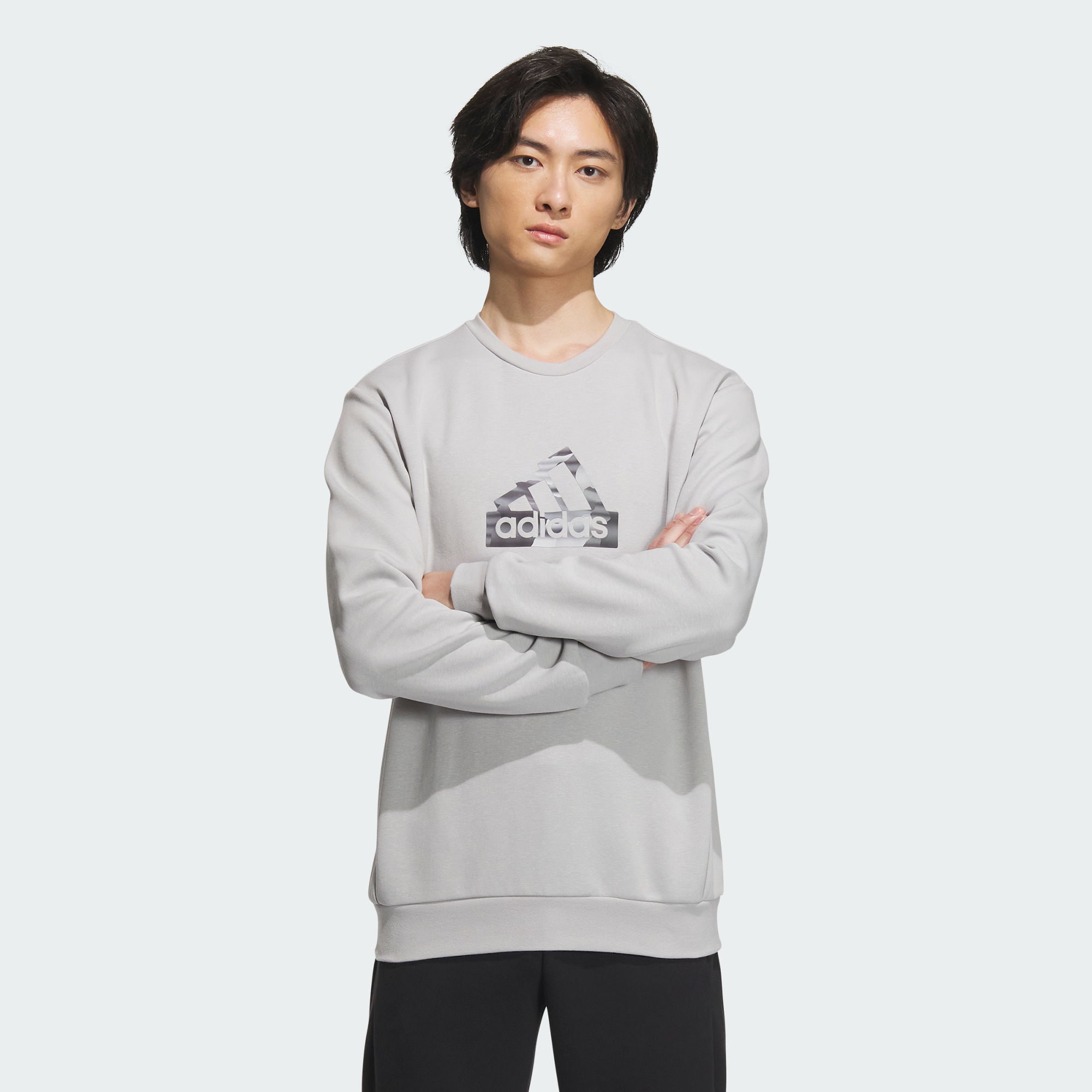 Мужской свитшот adidas CITY ESCAPE SWEATSHIRTS серый