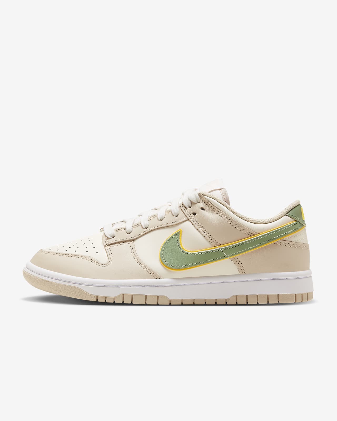 Женские кроссовки Nike Dunk Low зеленые