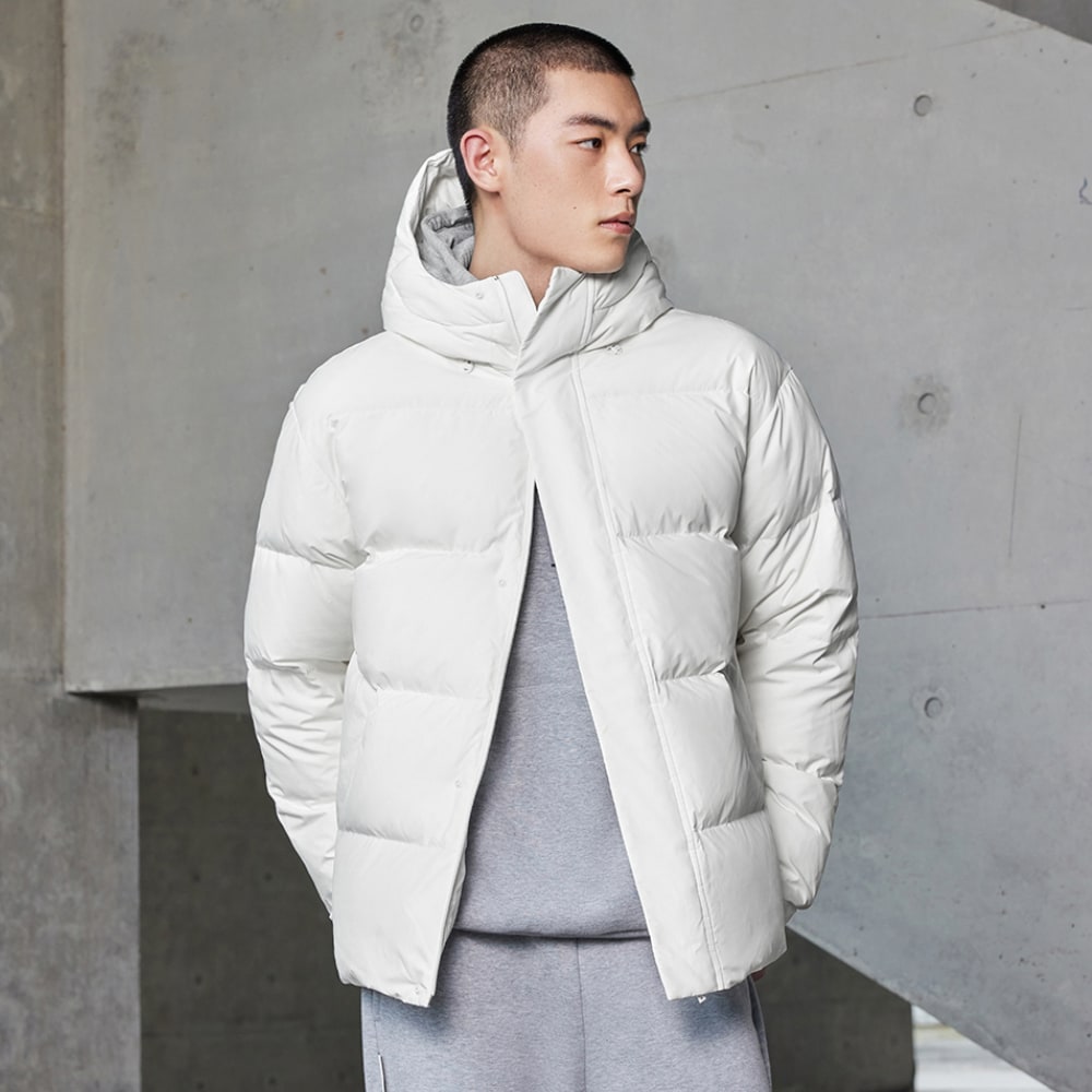 Мужская куртка adidas PUFFY DAILY DOWN JACKET белая