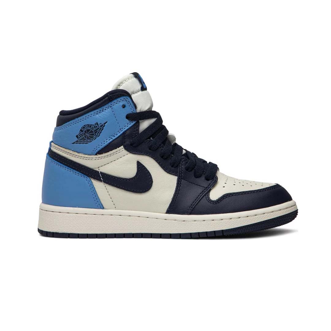 Кроссовки Nike Air Jordan 1 Retro High GS Obsidian UNC