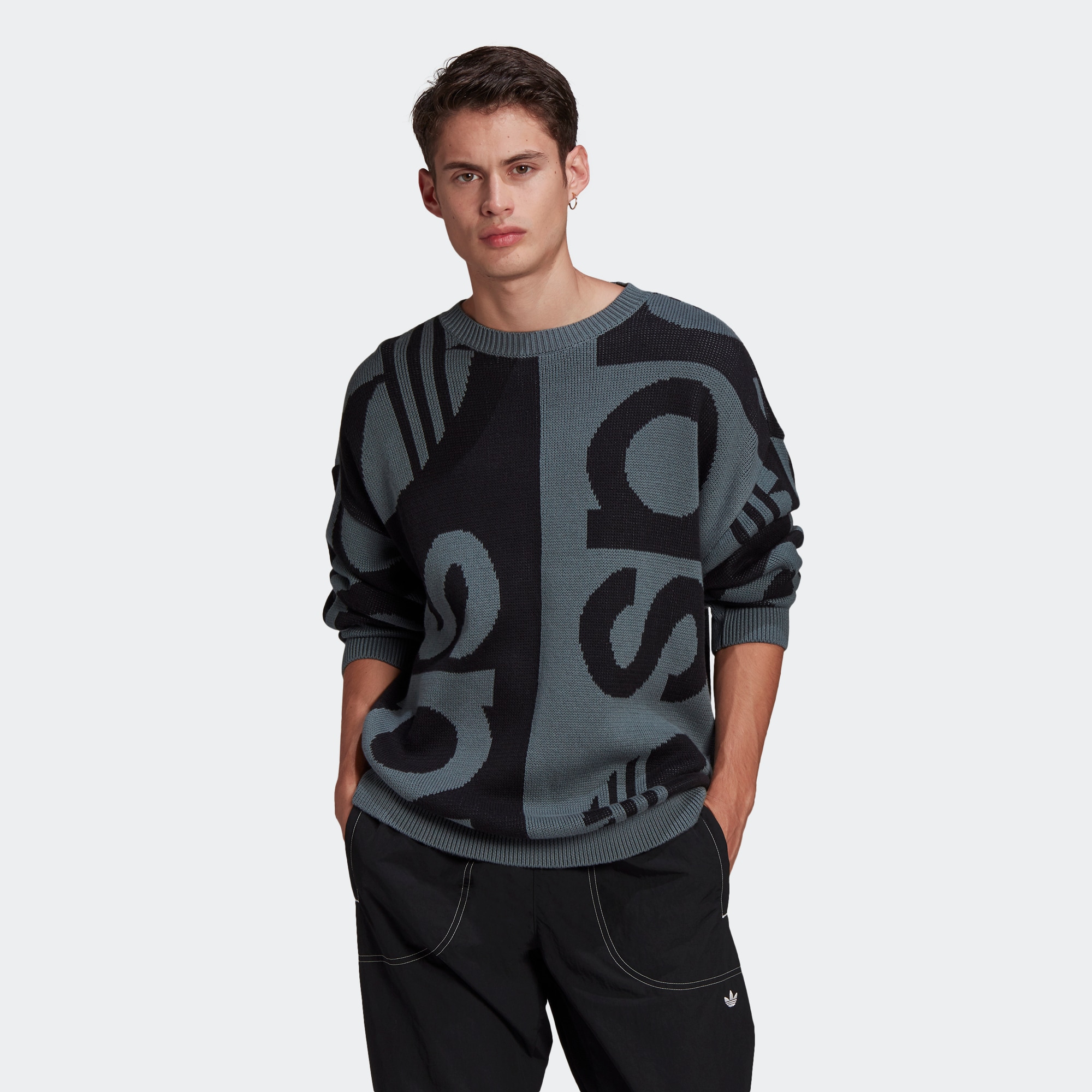 Мужская рубашка adidas R.Y.V. CREW SWEATSHIRT