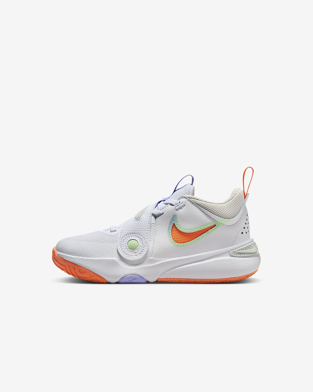 Детские кроссовки Nike Team Hustle D 11 (PS) зеленые