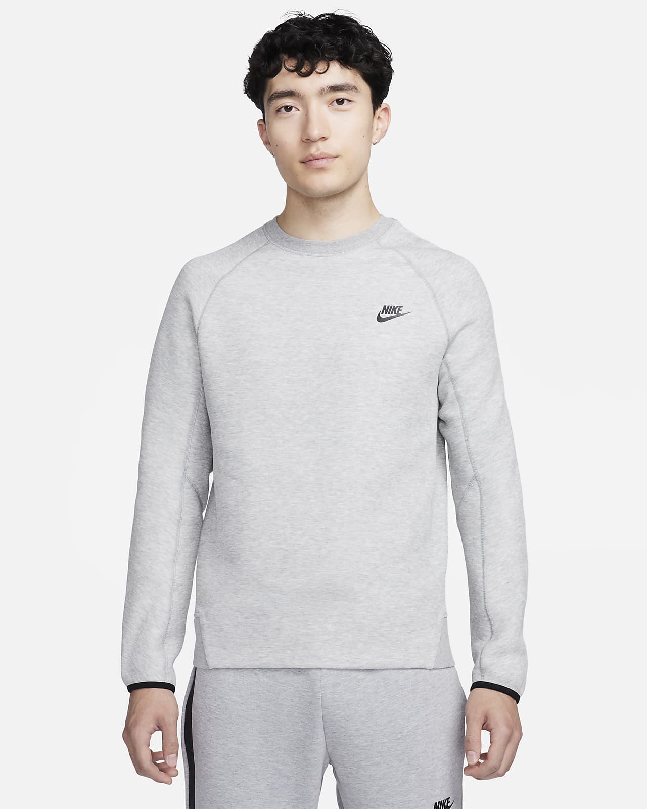 Мужской топ Nike Sportswear Tech Fleece черный