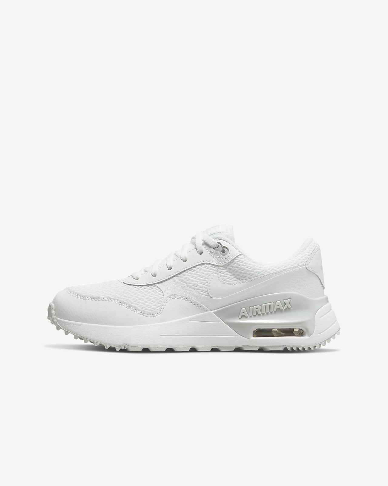 Детские кроссовки Nike Air Max SYSTM (GS) белые