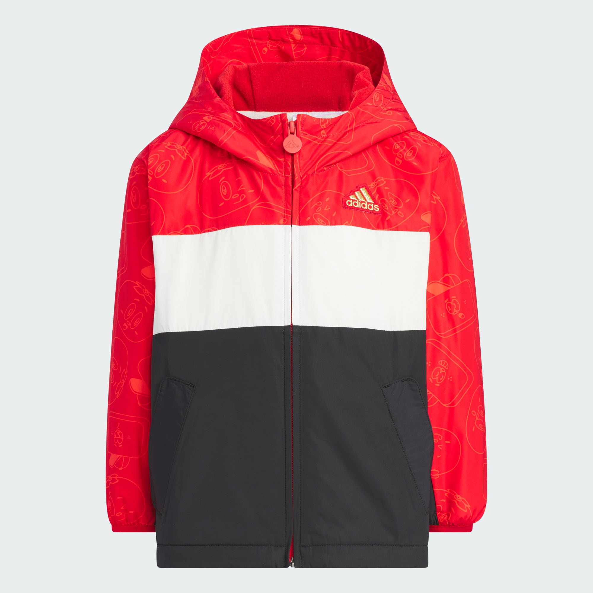 Детская куртка adidas PEMSLOU WARM UB JACKET красная