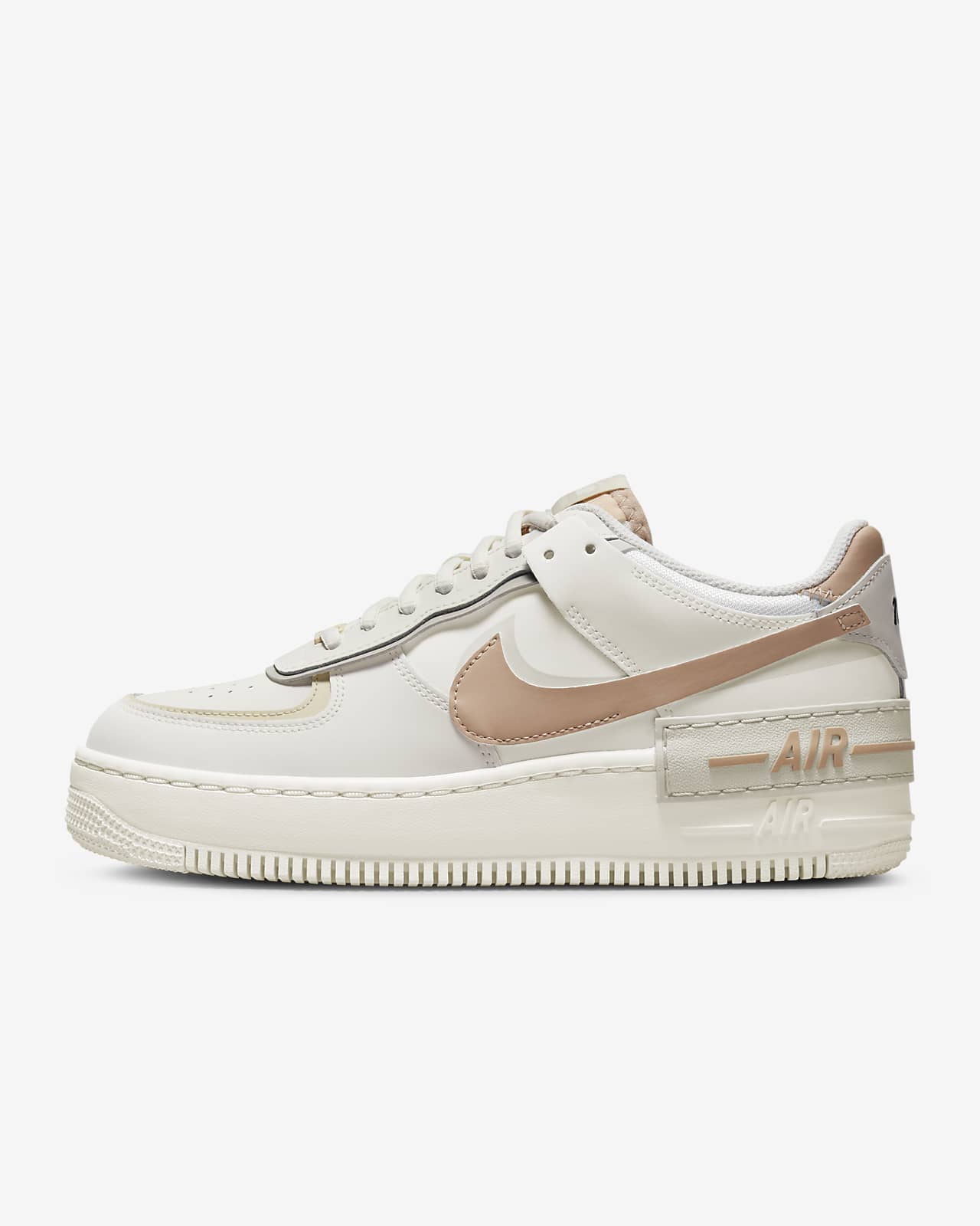 Женские кроссовки Nike AF1 Shadow серые