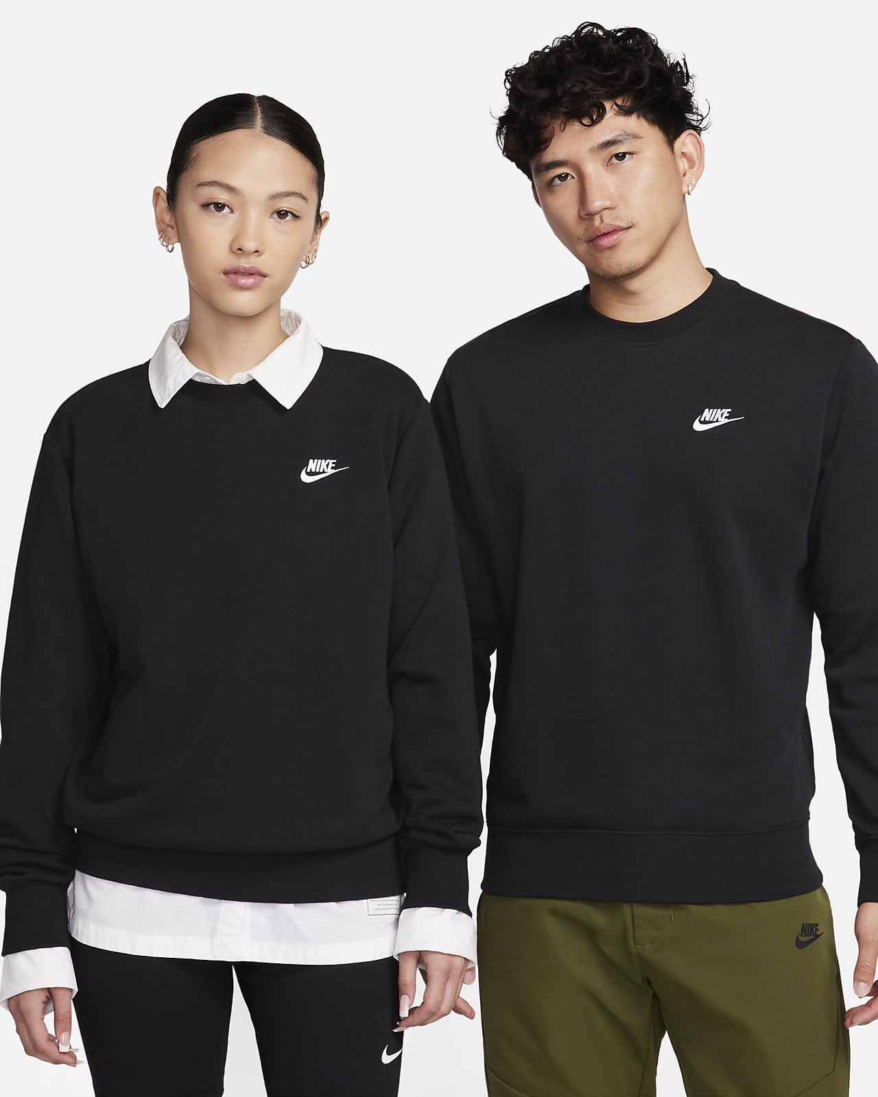 Мужской топ Nike Sportswear Club черный