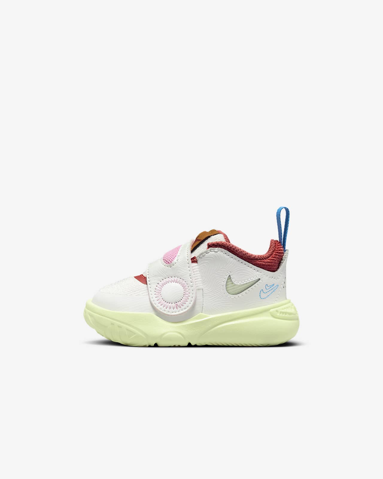 Детские кроссовки Nike Team Hustle D 11 LIL (TD) зеленые