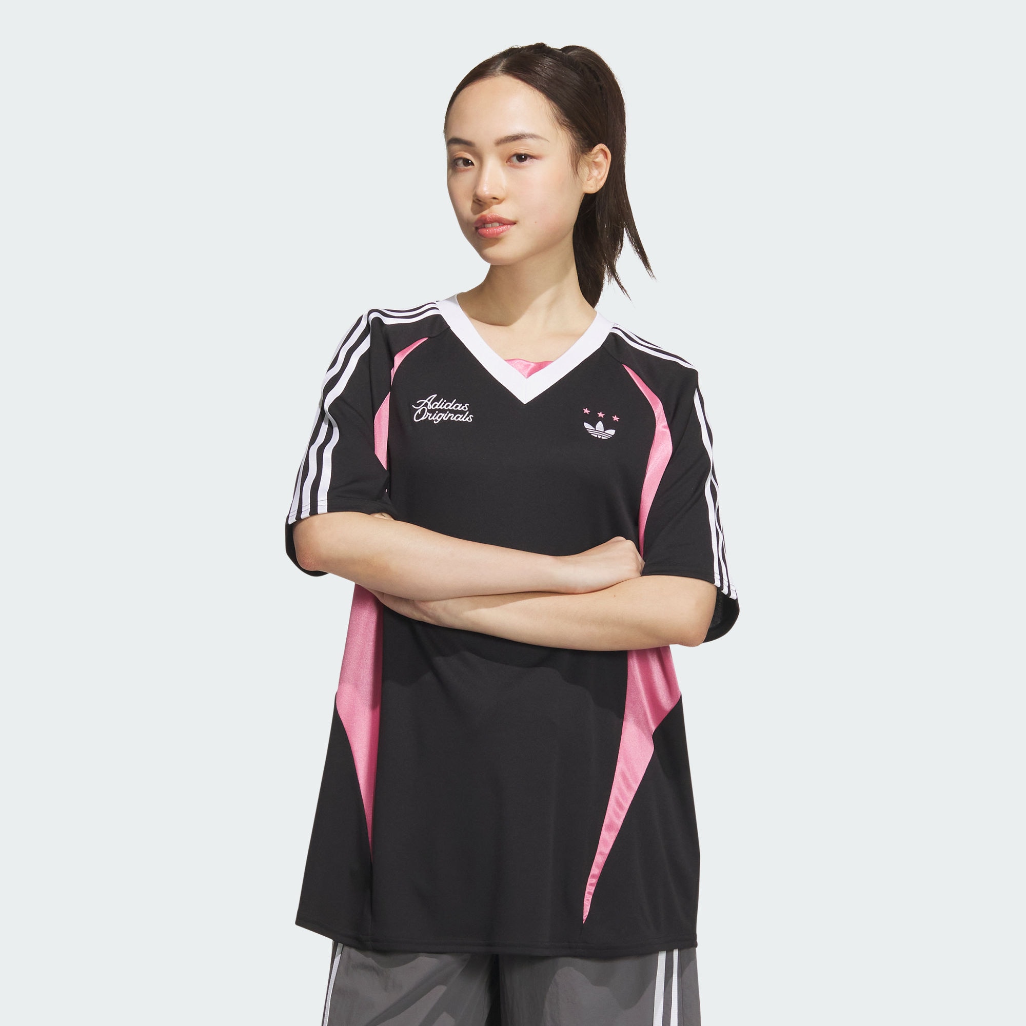 Женская футболка adidas OVERSIZED JERSEY SHORT SLEEVE JERSEY