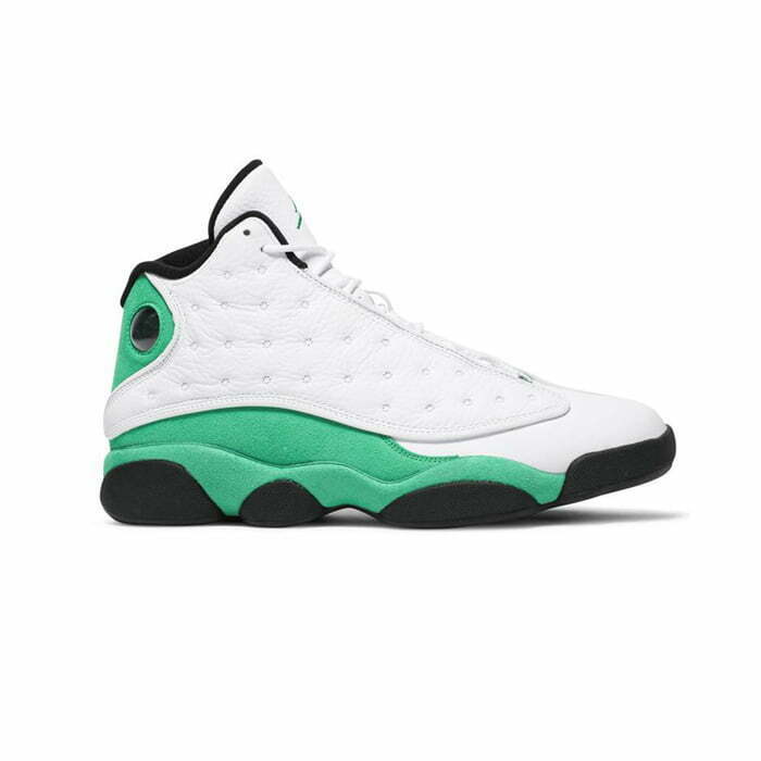 Кроссовки Nike Air Jordan 13 Retro White Lucky Green