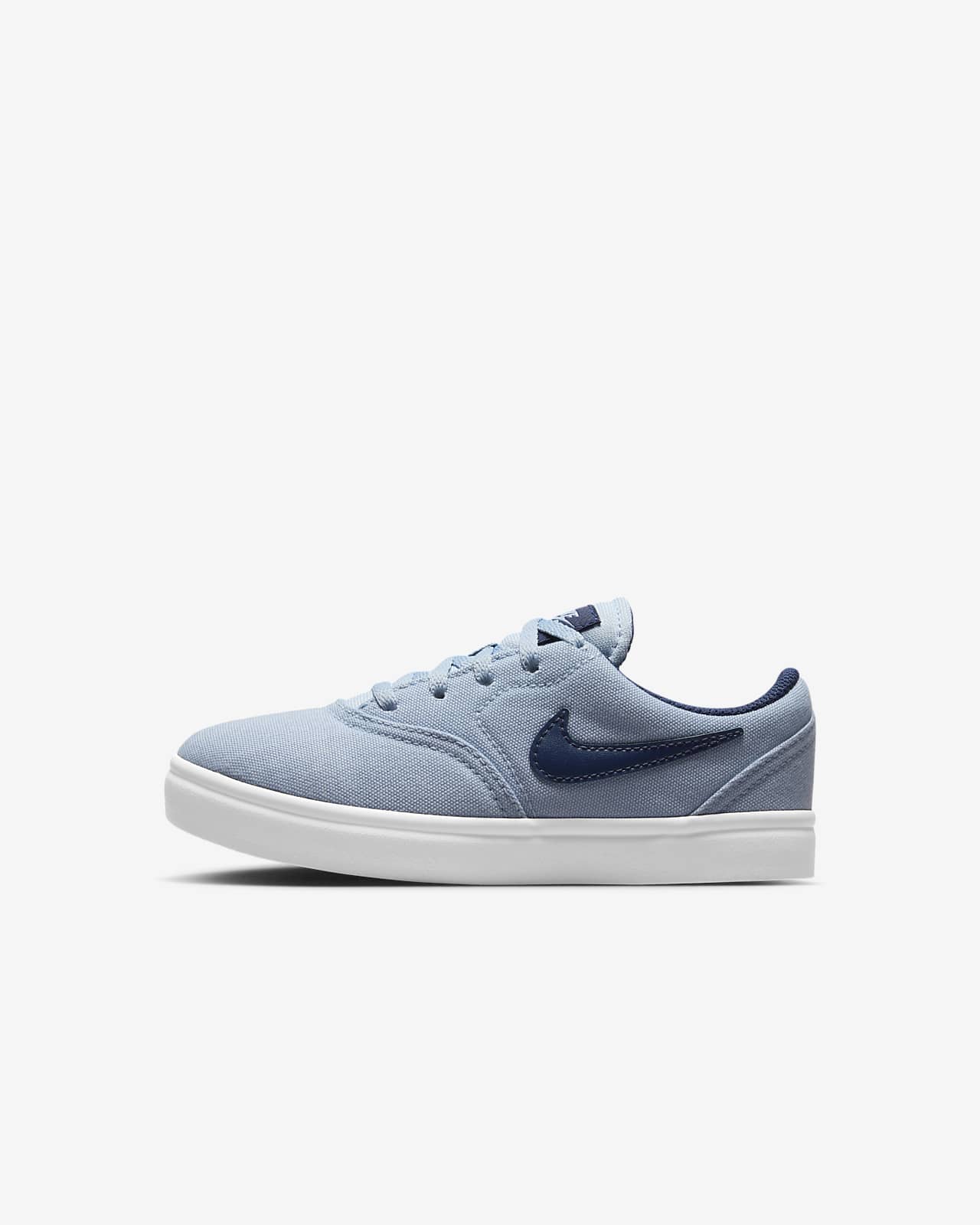 Детские кеды Nike SB Check CNVS (PS) белые