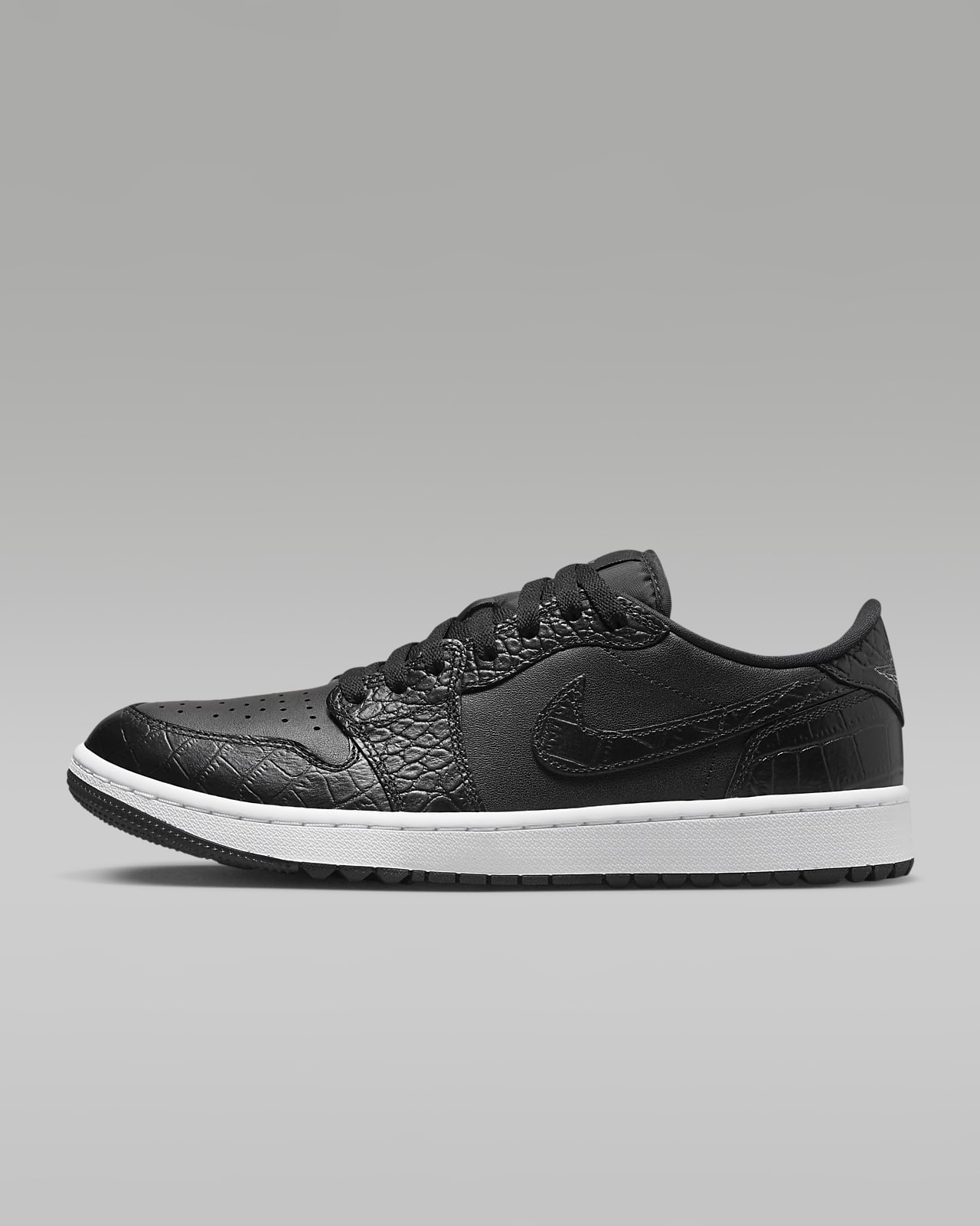 Мужские кроссовки nike Air Jordan 1 Low G черные