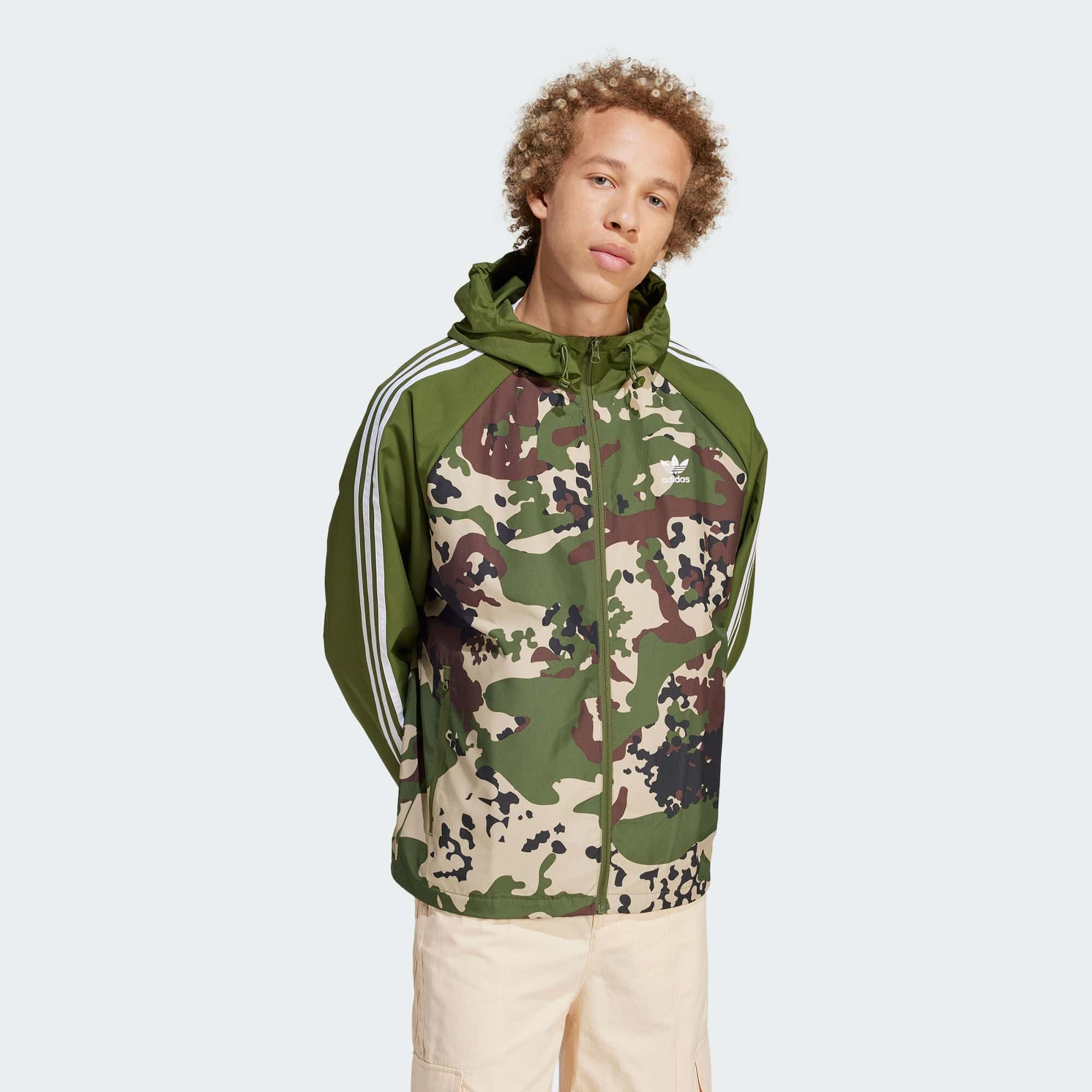 Мужская куртка adidas CAMO WINDBREAKER