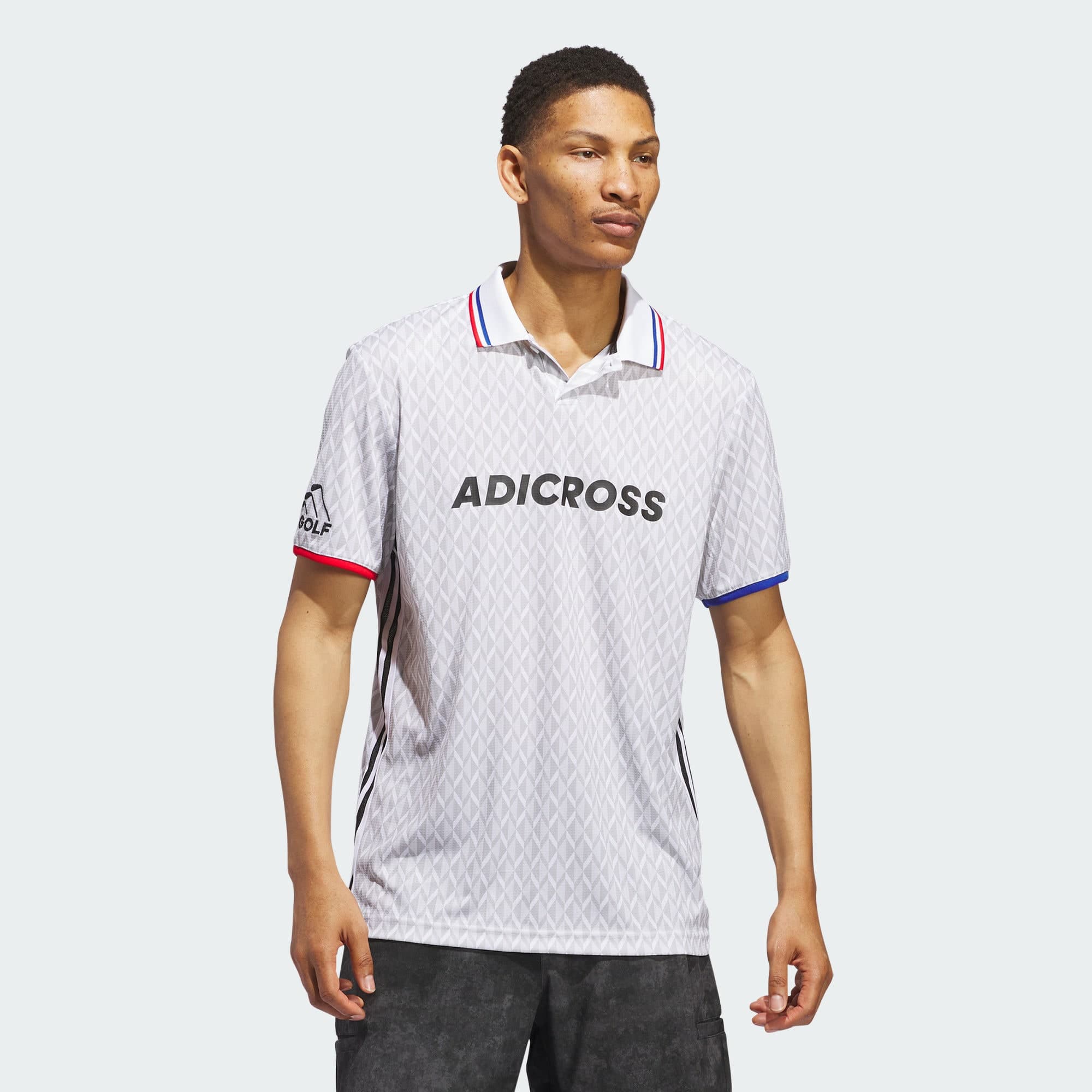 Мужская футболка adidas ADICROSS POLO SHIRT белая