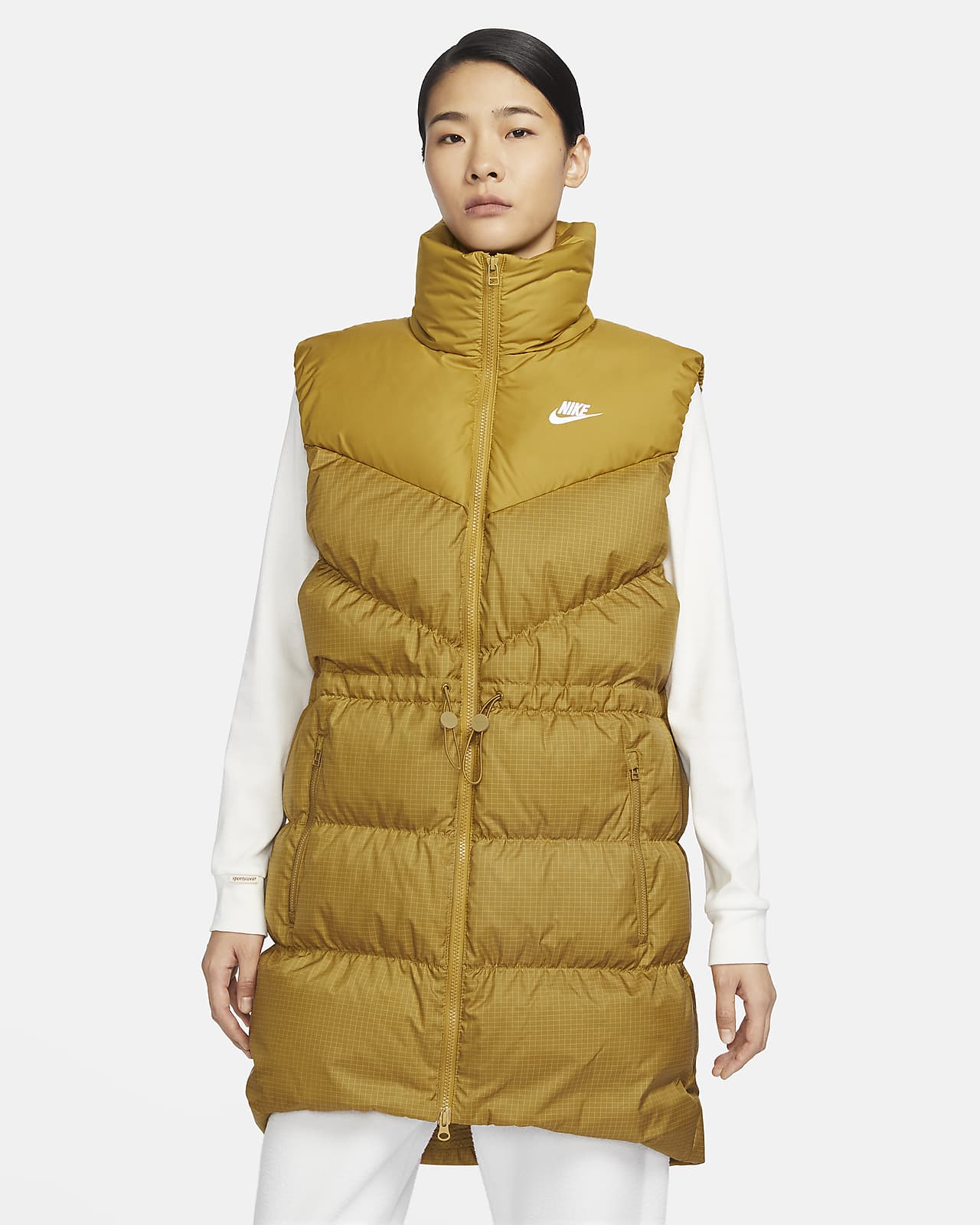 Женская спортивная одежда Nike Sportswear Windpuffer белая