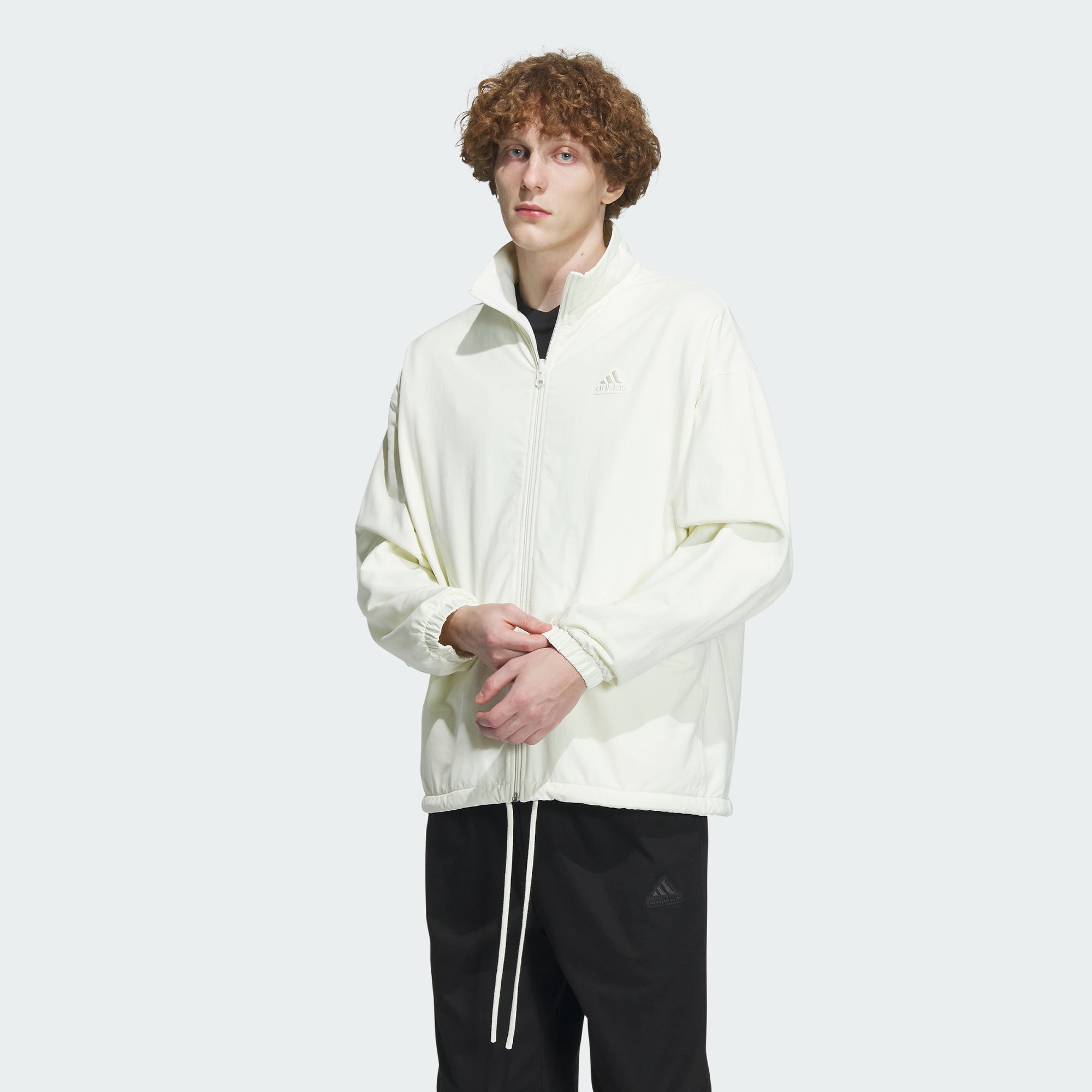 Мужская куртка adidas REVERSIBLE JACKET белая