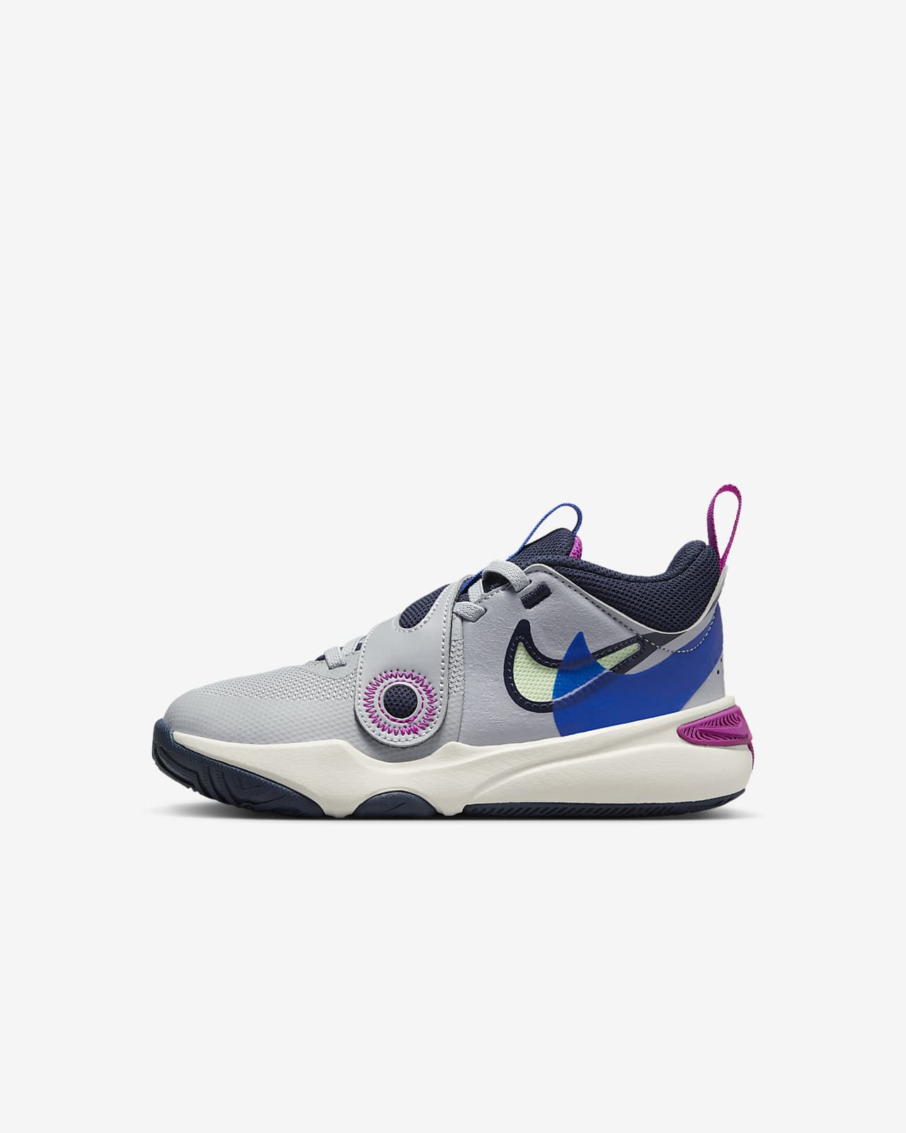 Детские кроссовки Nike Team Hustle D 11 SE (PS) черные