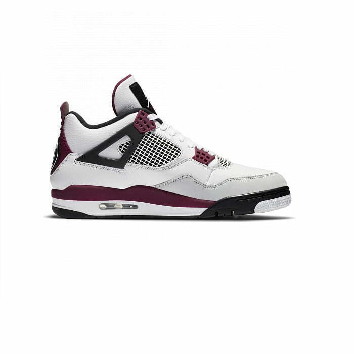 Кроссовки Nike Air Jordan 4 Retro PSG Paris Saint-Germain (белый)