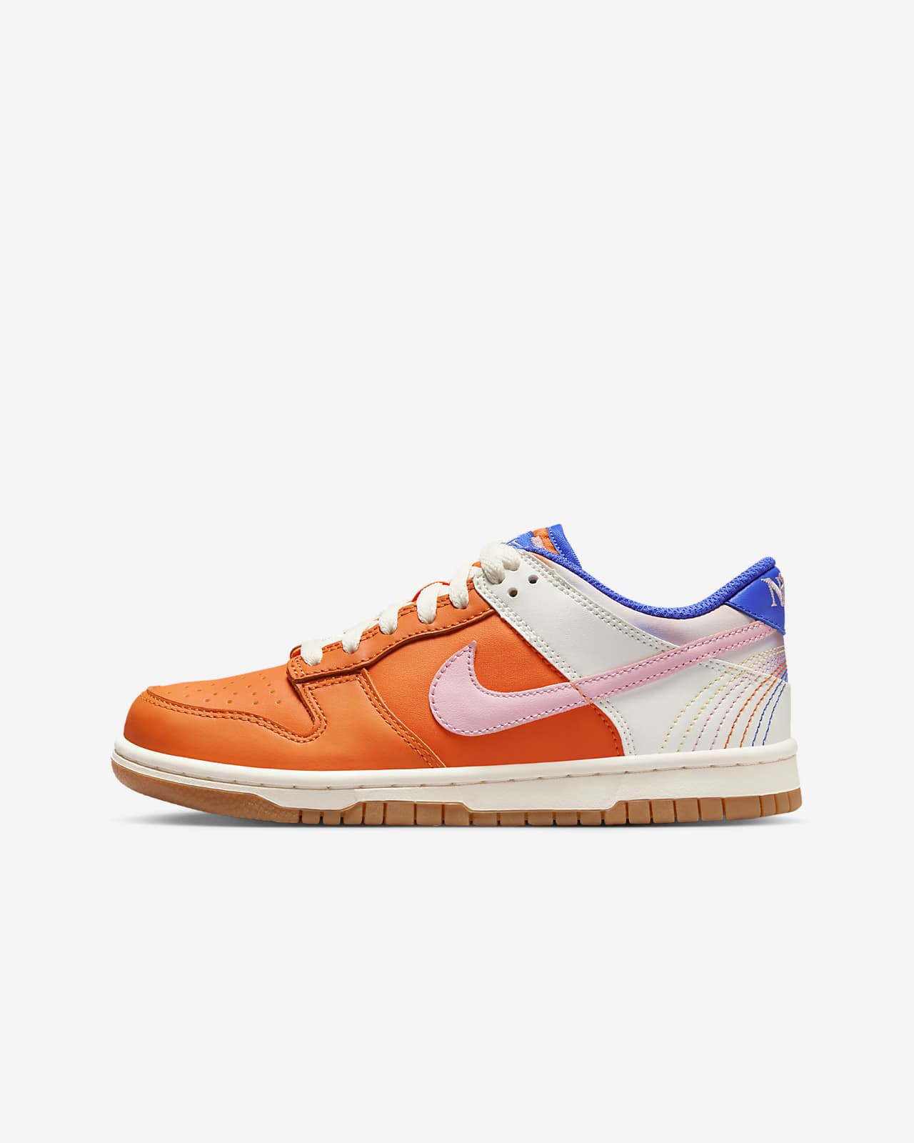 Детские кроссовки Nike Dunk Low SE (GS) синие