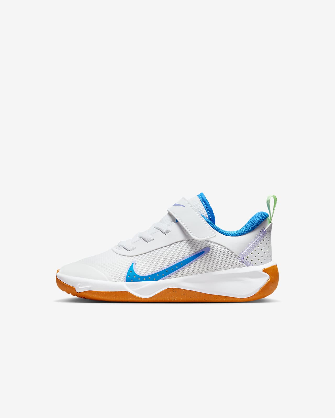 Детские кроссовки Nike Omni Multi-Court (PS) зеленые