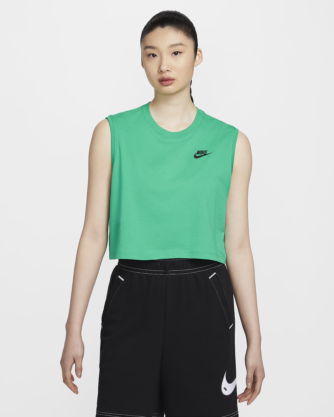 Женский топ Nike Sportswear Club черный