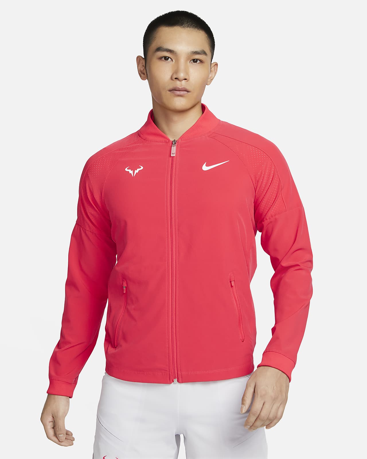 Мужская куртка Nike Dri-FIT Rafa белая