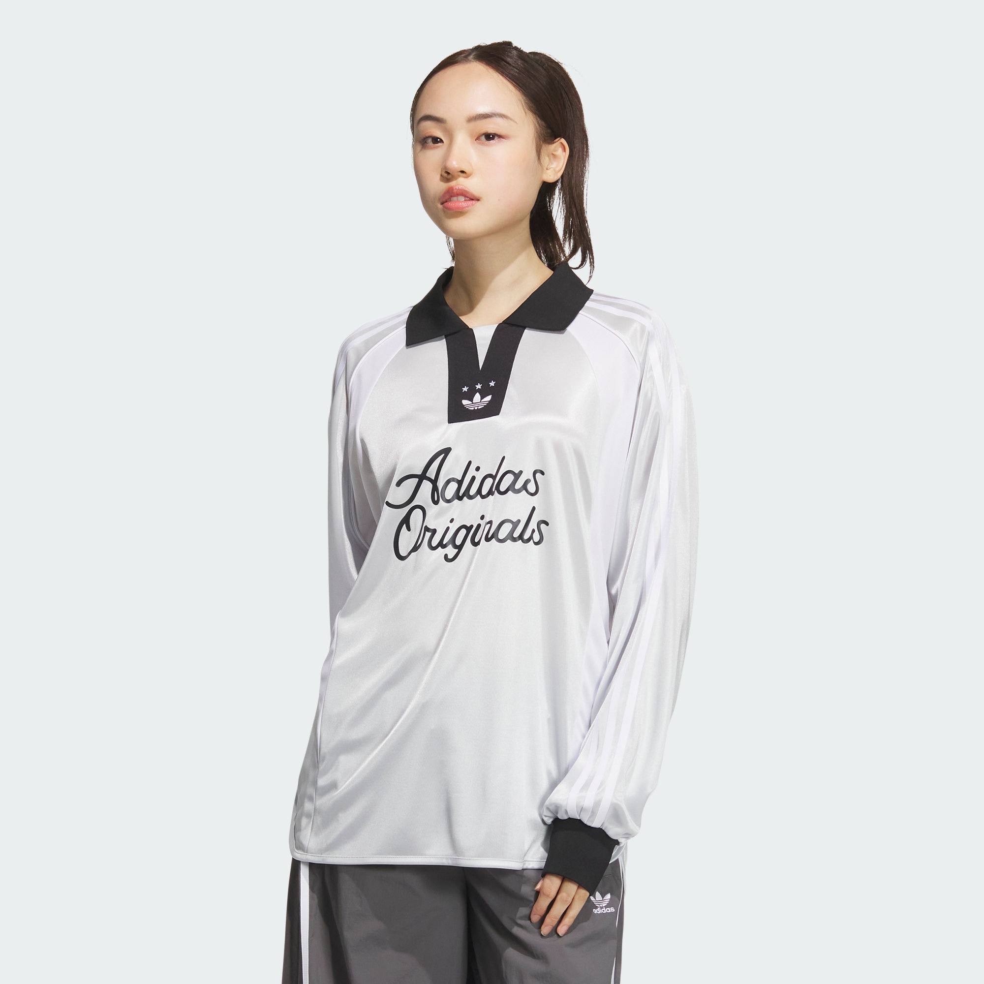 Женская футболка adidas LONG SLEEVE SOCCER JERSEY