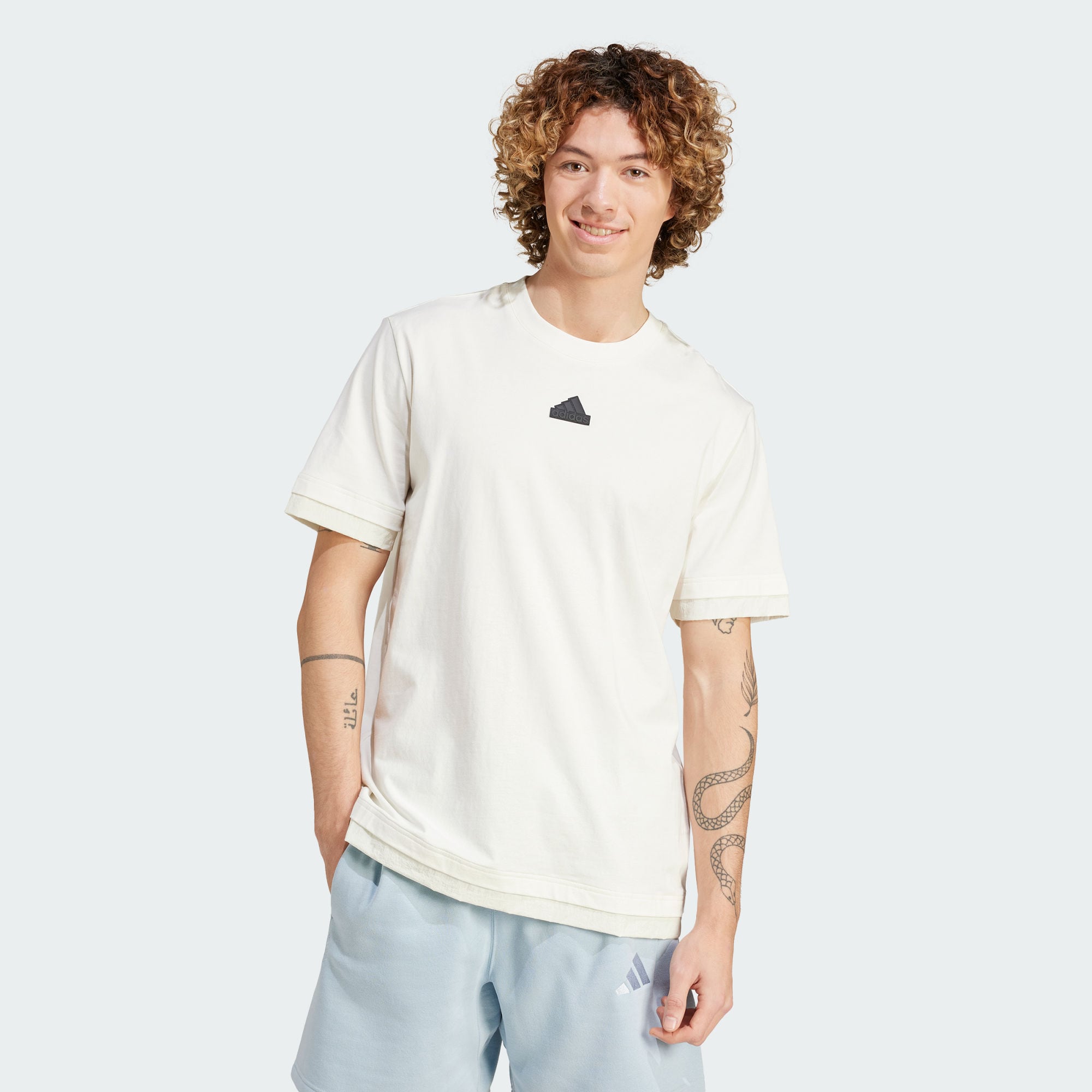 Мужская футболка adidas CITY ESCAPE PREMIUM TEE белая