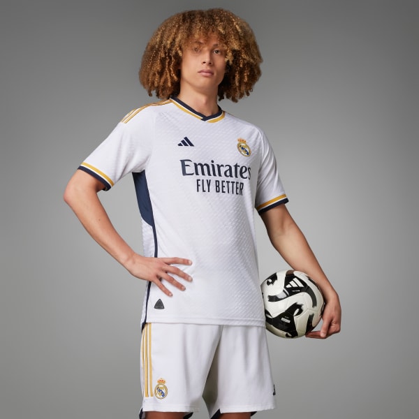 Мужская футбольная форма adidas Real Madrid 23/24 Home Authentic Jersey (Белая)