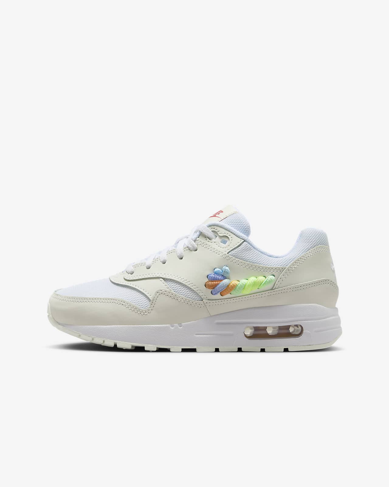 Детские кроссовки Nike Air Max 1 SE (GS) белые