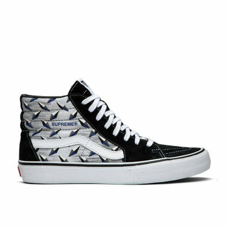 Кеды Vans Sk8-Hi Supreme Diamond Plate Black