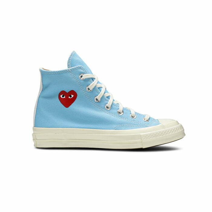 Кеды Converse Chuck Taylor All-Star 70s Hi Comme des Garcons Play Bright Blue