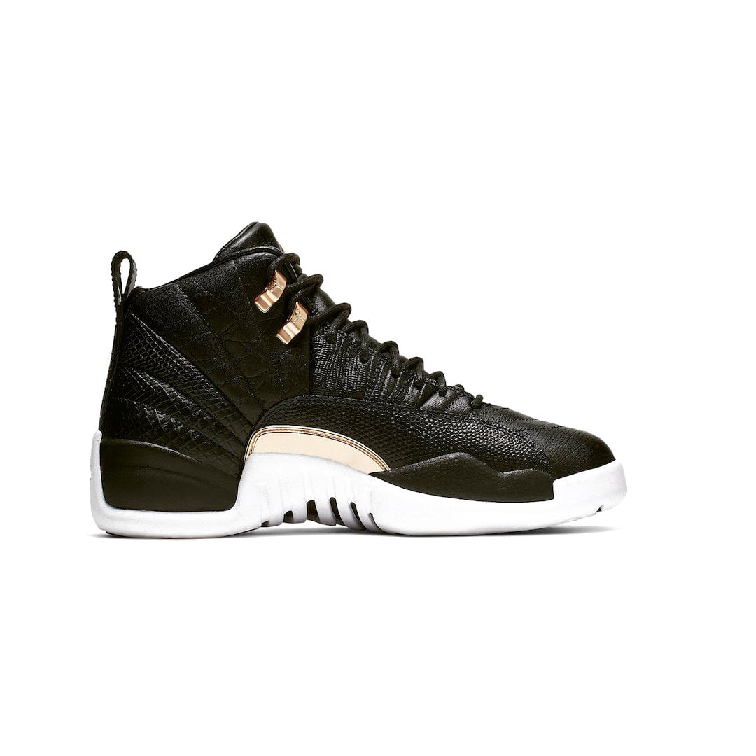 Кроссовки Nike Air Jordan 12 Retro Black Metallic Gold White