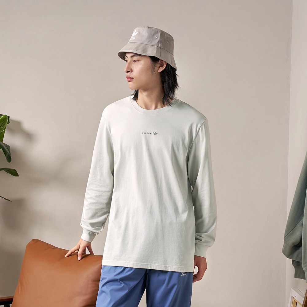 Мужская футболка adidas RECLAIM LOGO LONG SLEEVE TEE