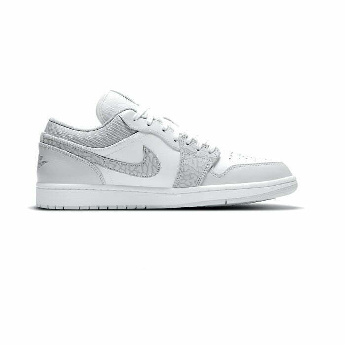 Кроссовки Nike Air Jordan 1 Low PRM Smoke Grey Elephant