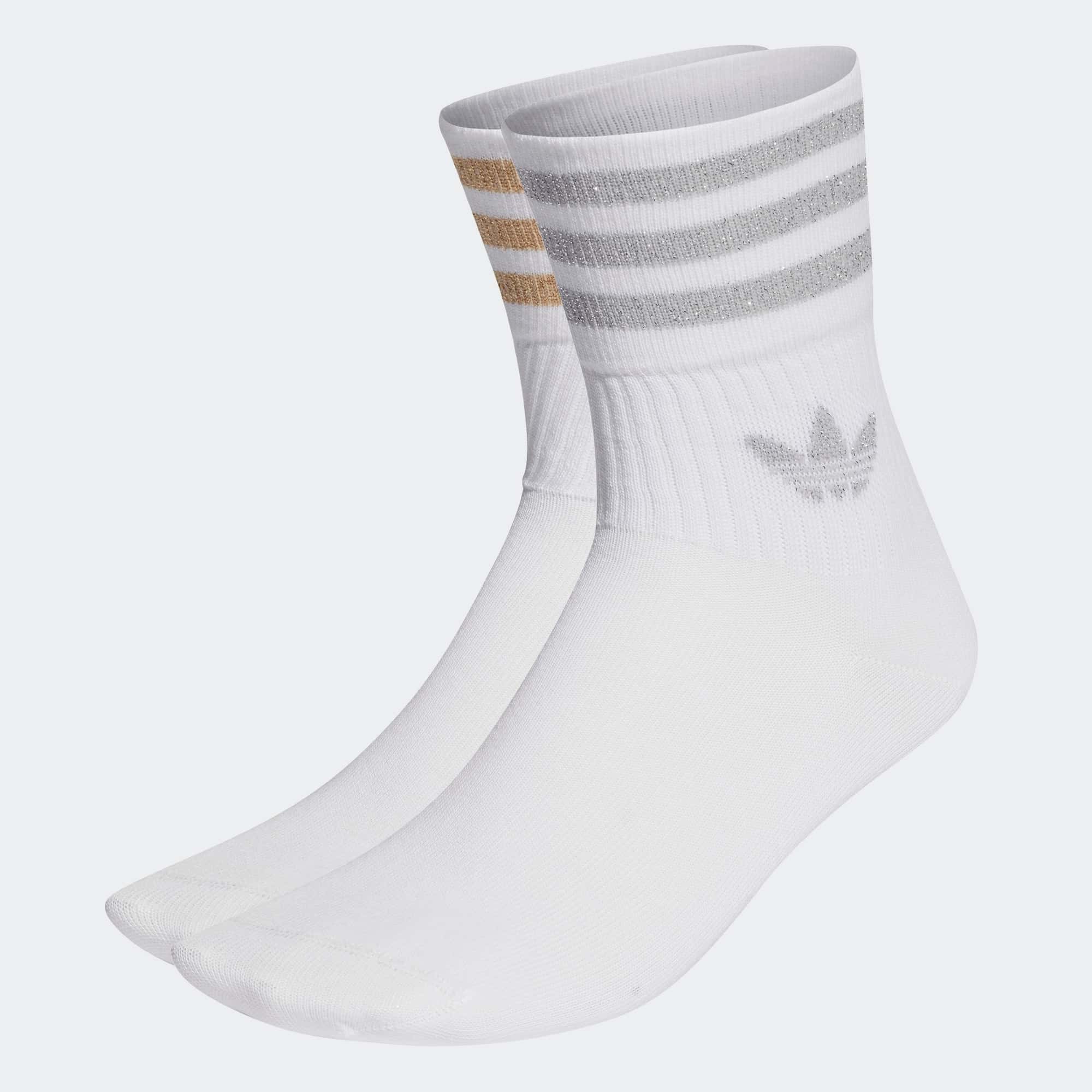 Женские носки  adidas GLITTER CREW SOCKS HK0300