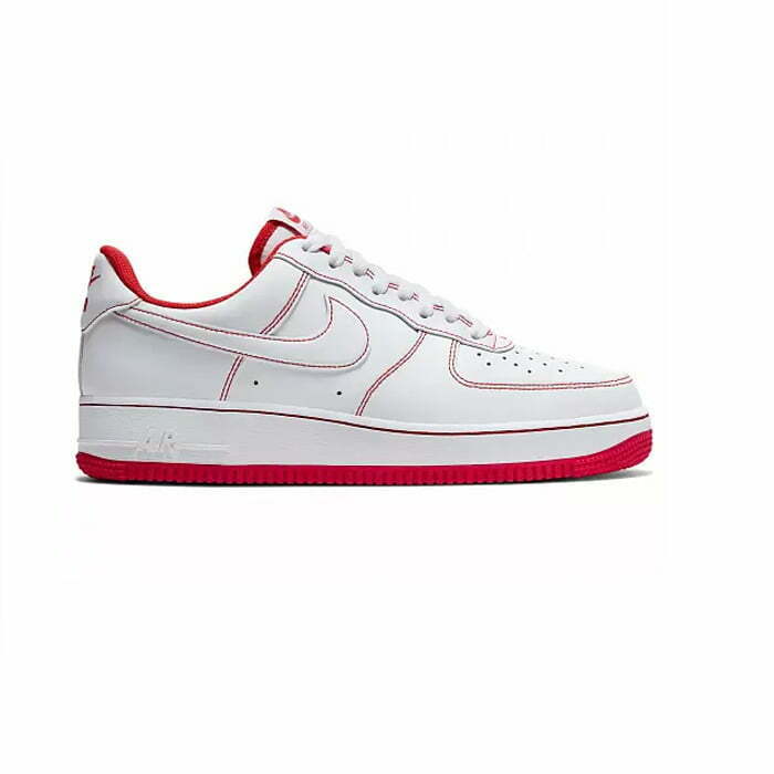 Кроссовки Nike Air Force 1 Low 07 White University Red