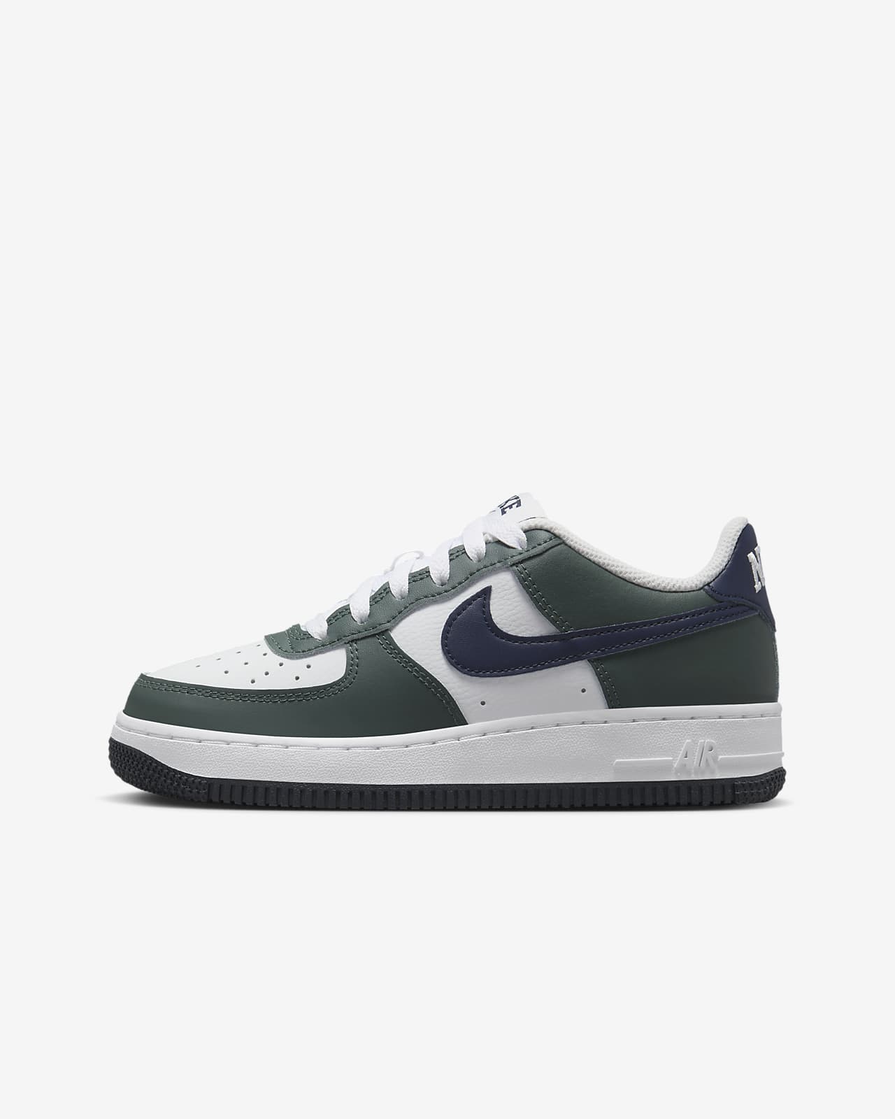 Детские кроссовки Nike Air Force 1 GS черные