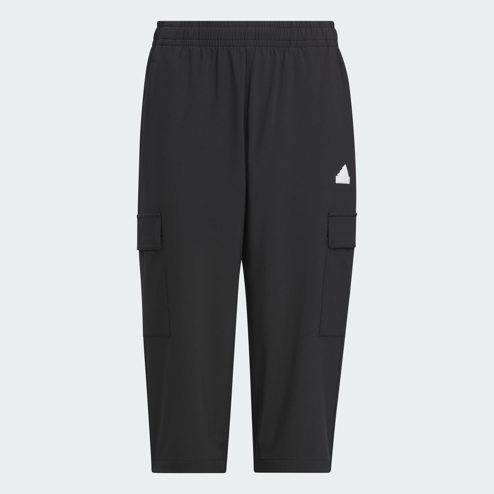 Детские брюки adidas SPORTSWEAR PANTS черно-белые