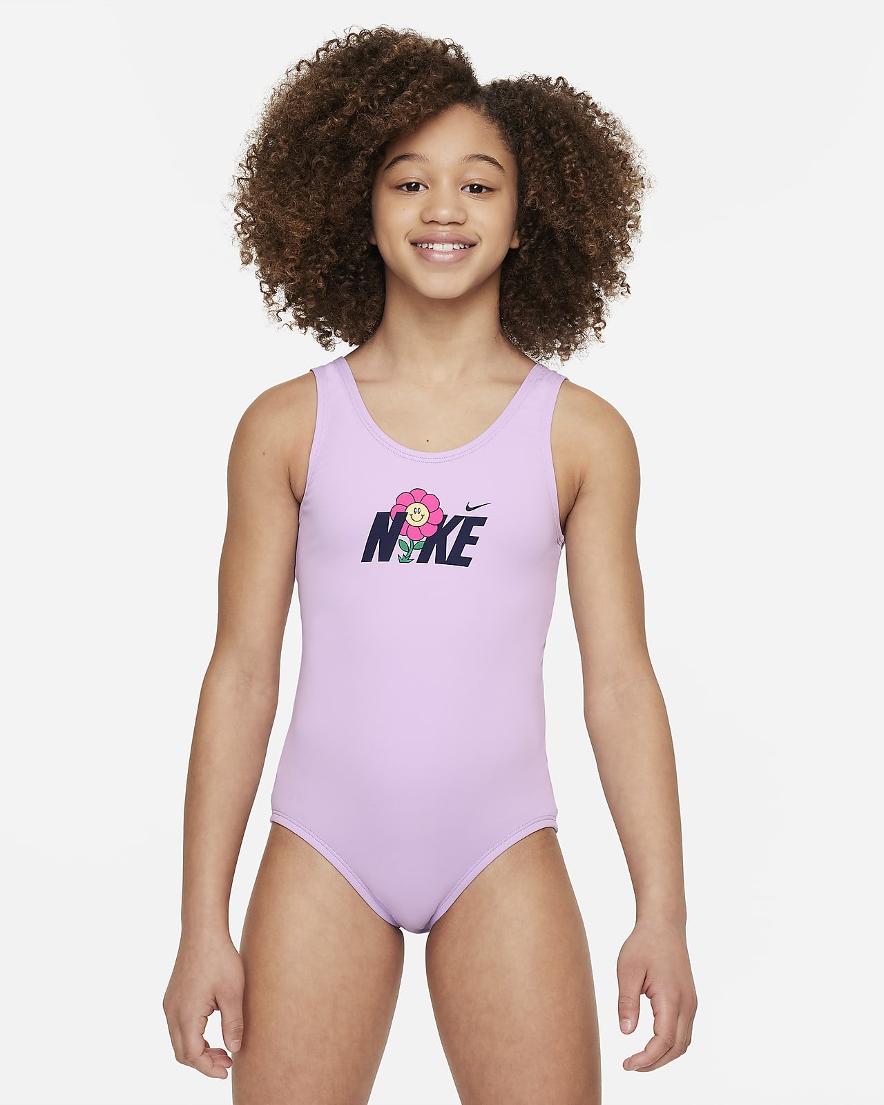 Детский купальник Nike Swim зеленый