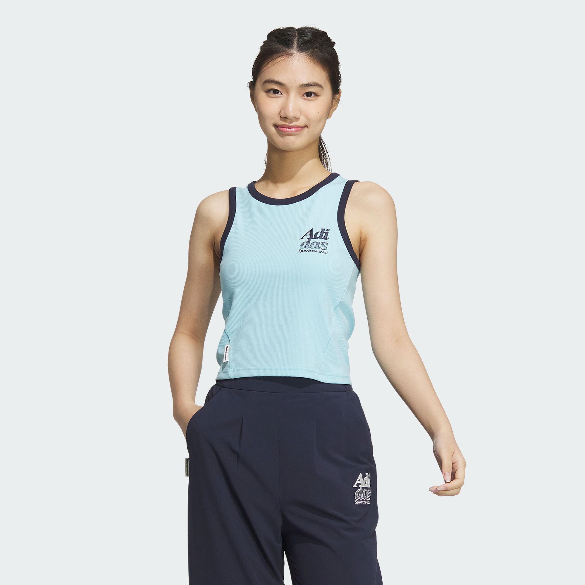 Женская майка adidas LOGO TANK TOP JI6873