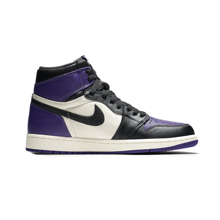 Кроссовки Nike Air Jordan 1 Retro High Court Purple серые