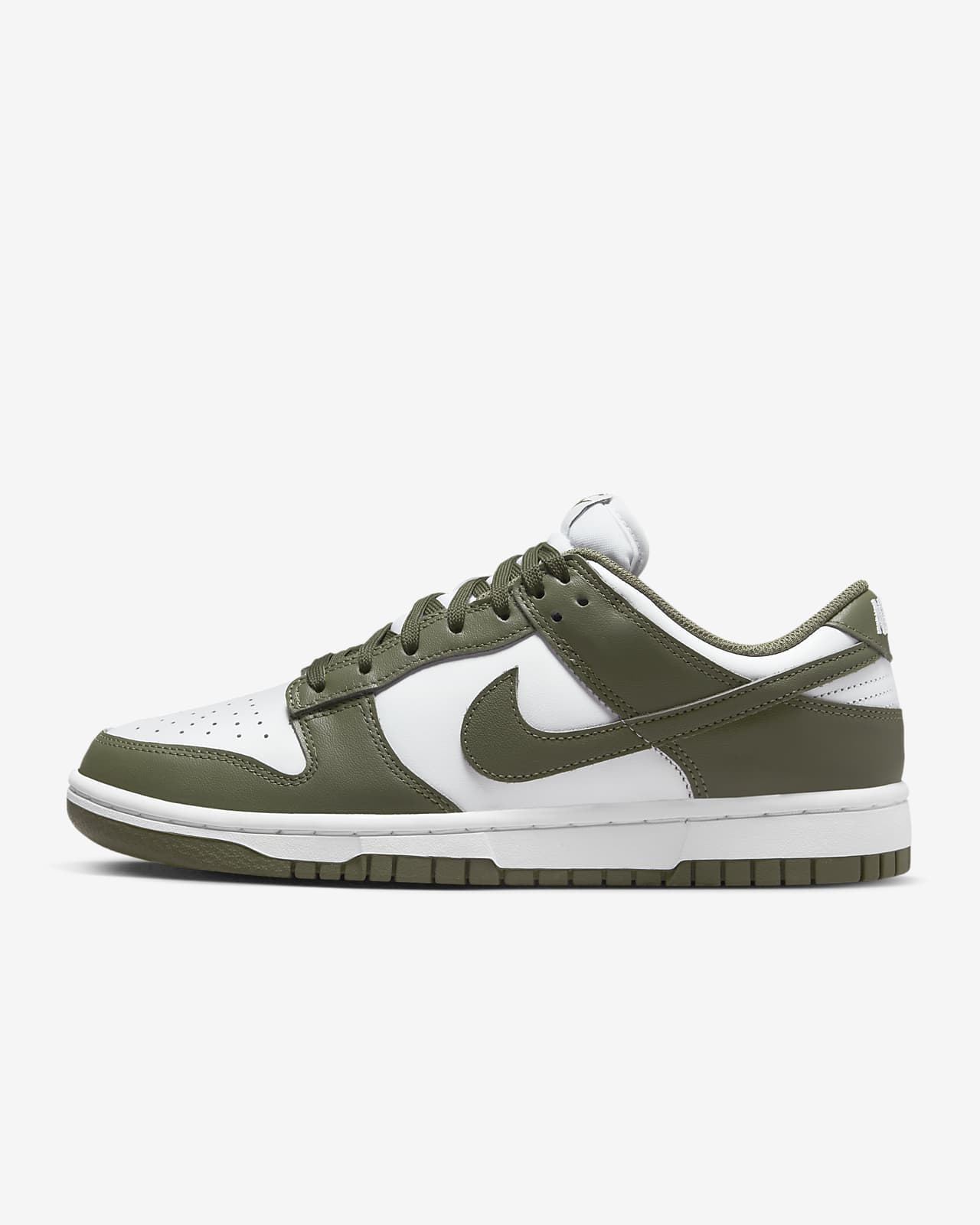 Женские кроссовки Nike Dunk Low зеленые