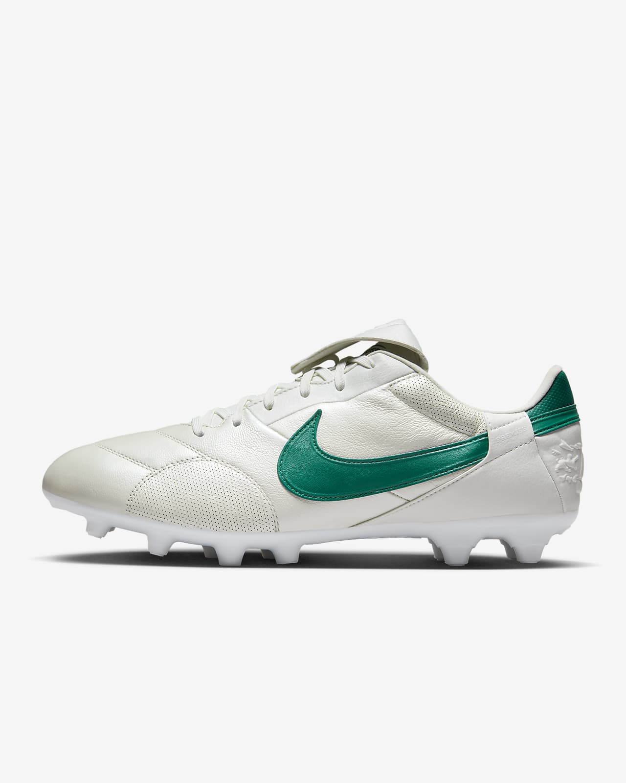 Мужские бутсы The Nike Premier III FG зеленые