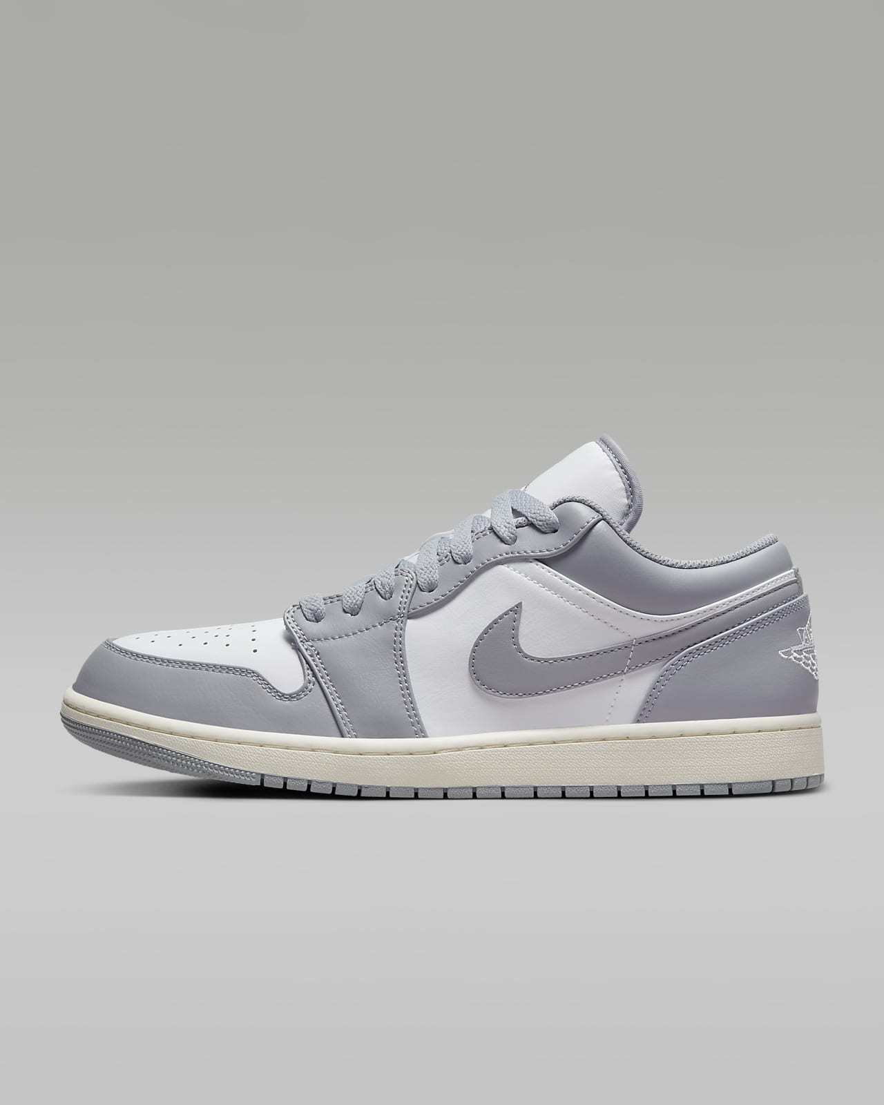 Мужские кроссовки nike Air Jordan 1 Low белые