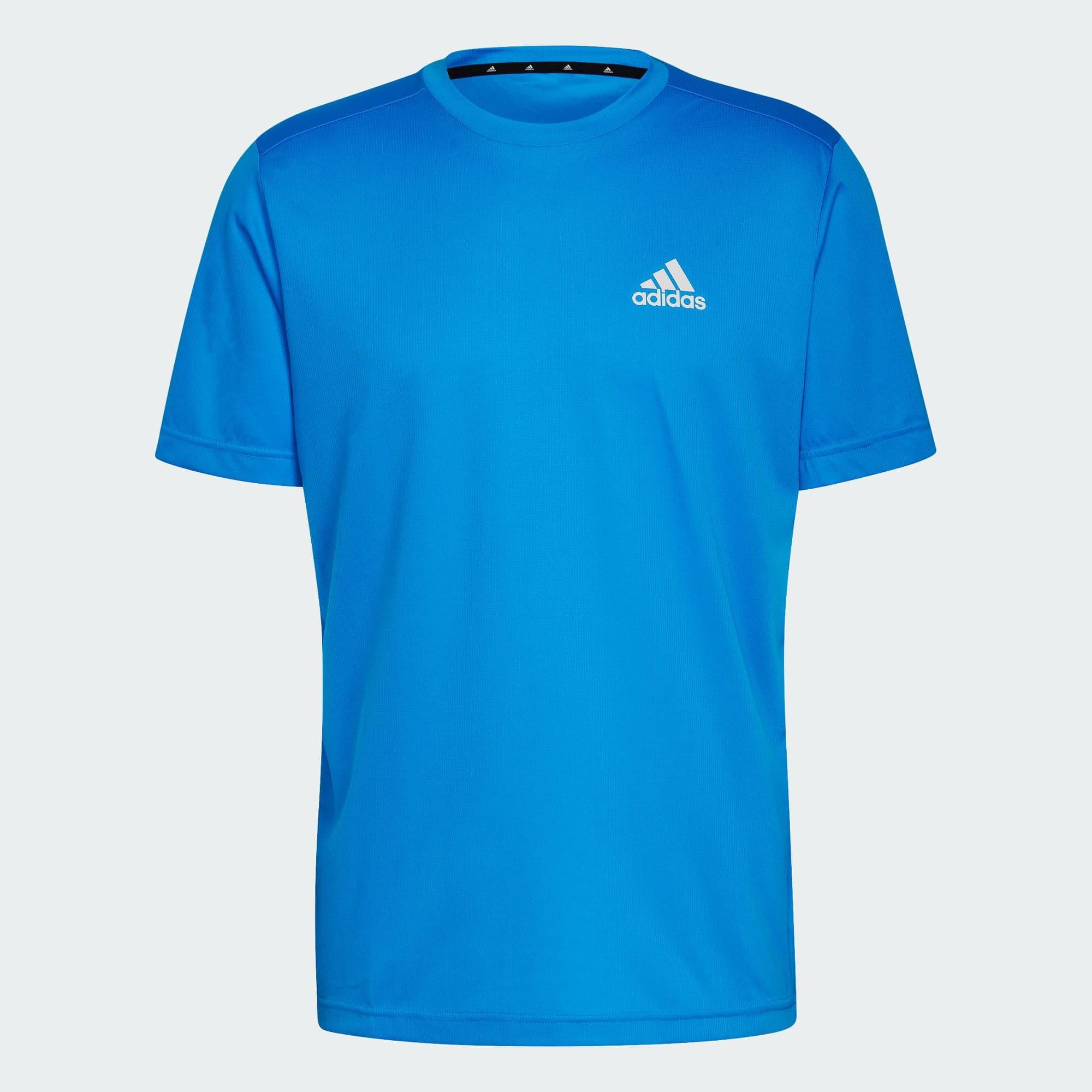 Мужская футболка adidas AEROREADY DESIGNED TO MOVE TEE синяя